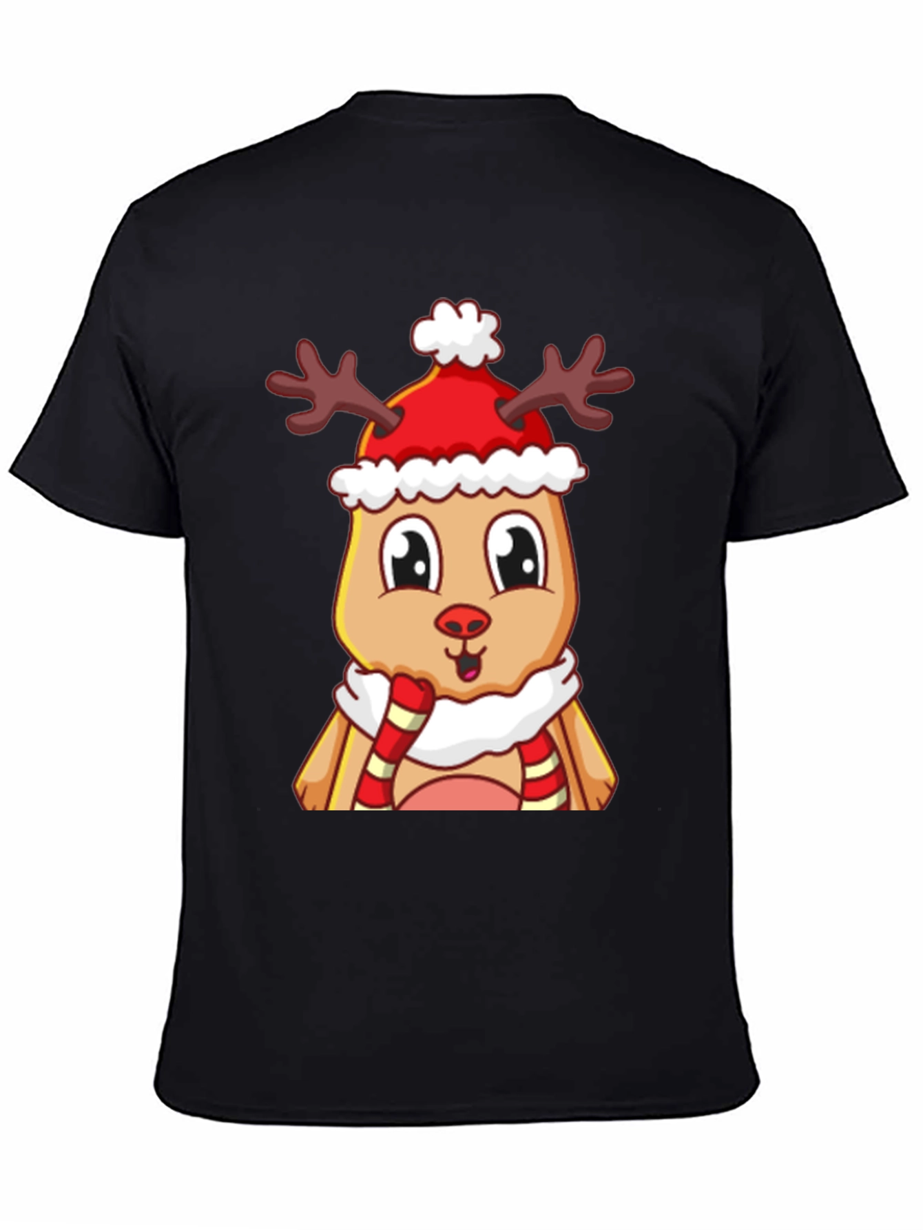 Festive Reindeer Graphic Tee