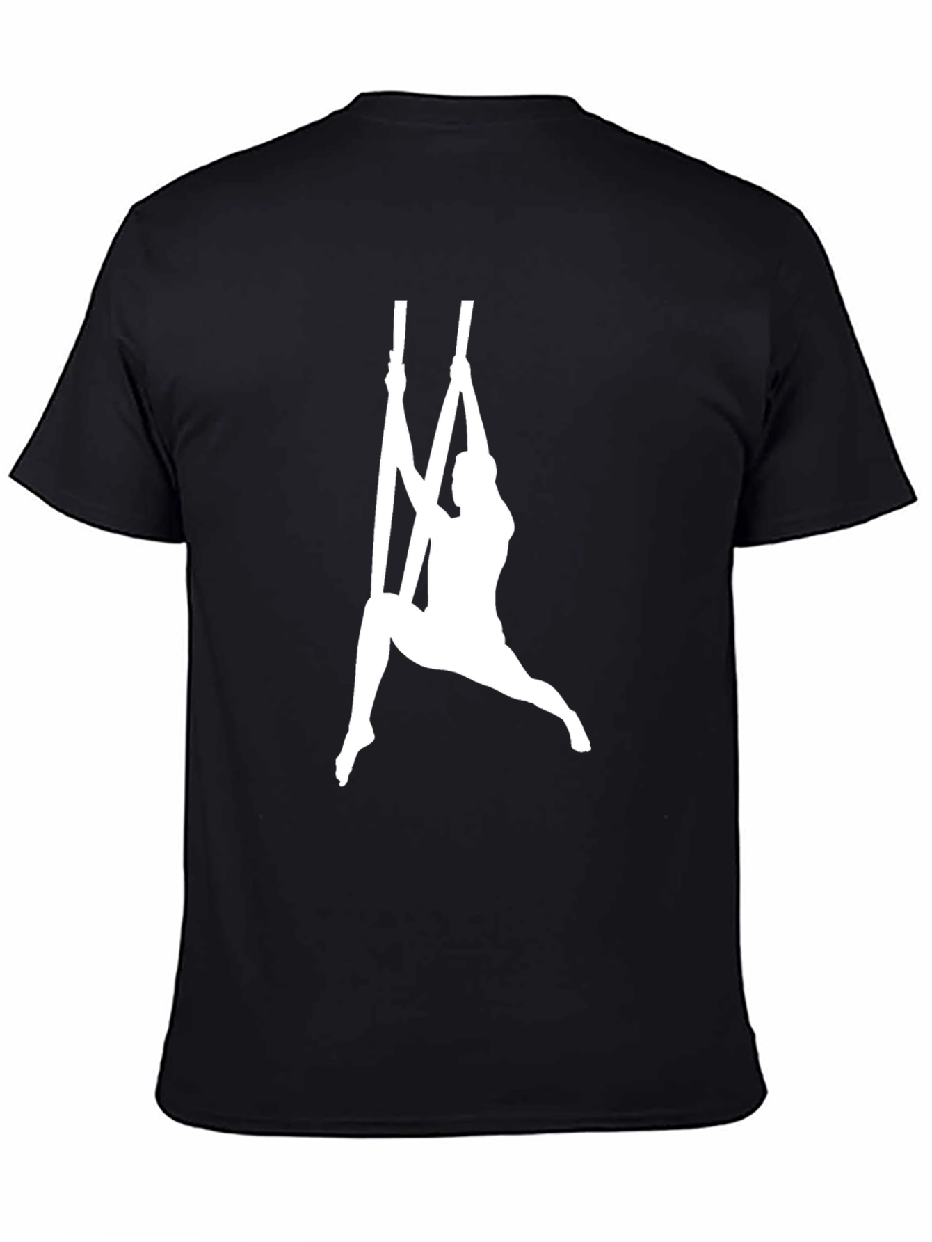 Aerial Acrobat T-Shirt - Black Cotton Blend
