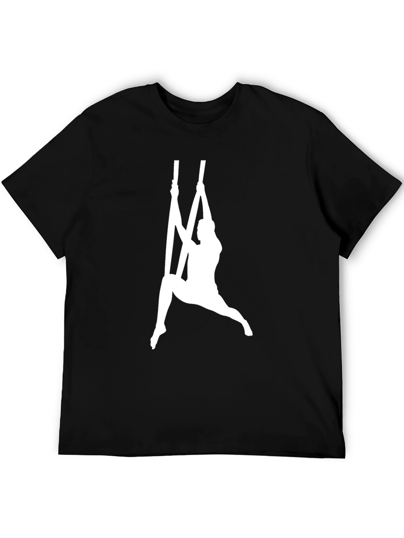 Aerial Acrobat T-Shirt - Black Cotton Blend