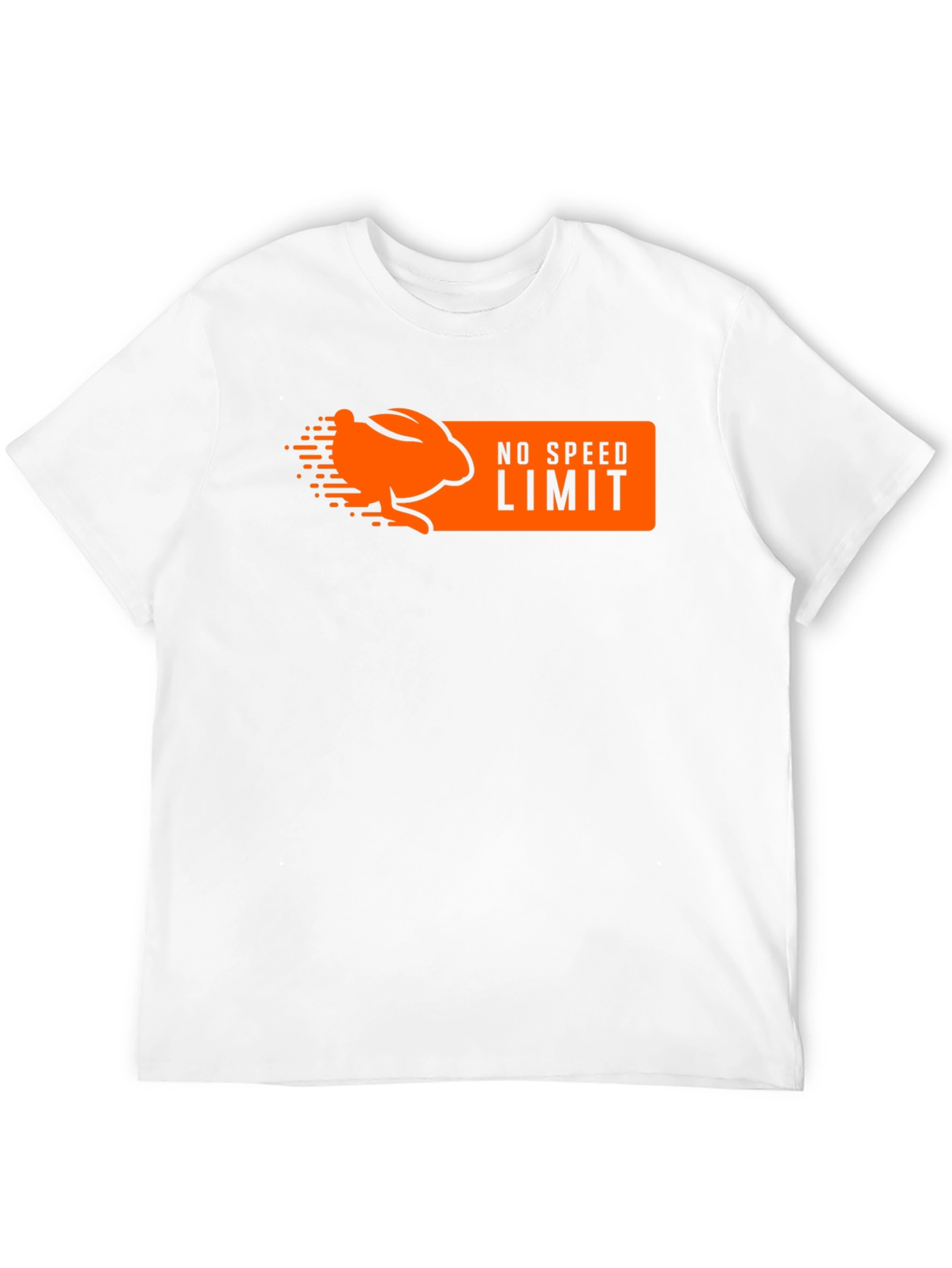 No Speed Limit Rabbit Graphic T-Shirt
