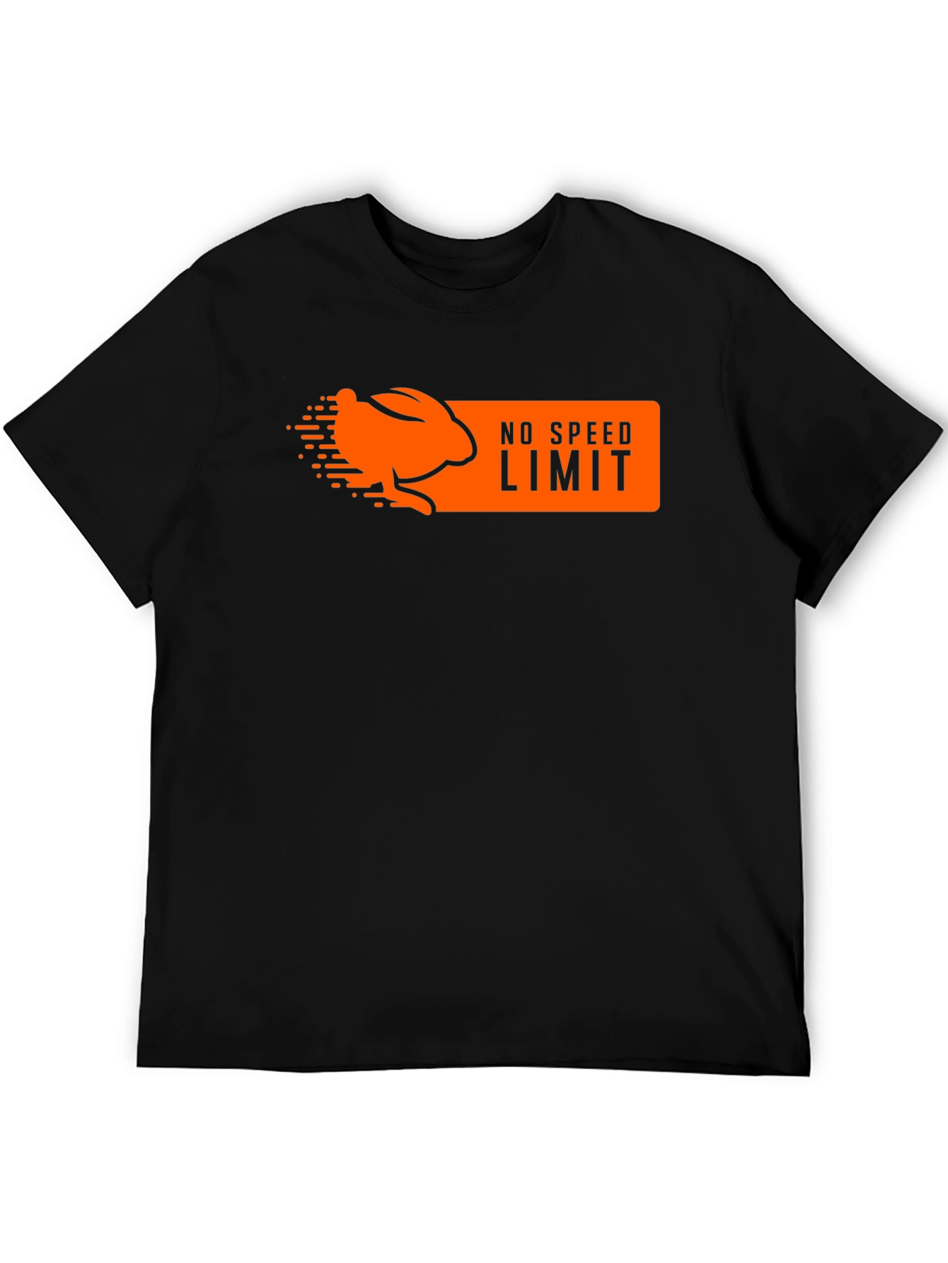 No Speed Limit Rabbit Graphic T-Shirt