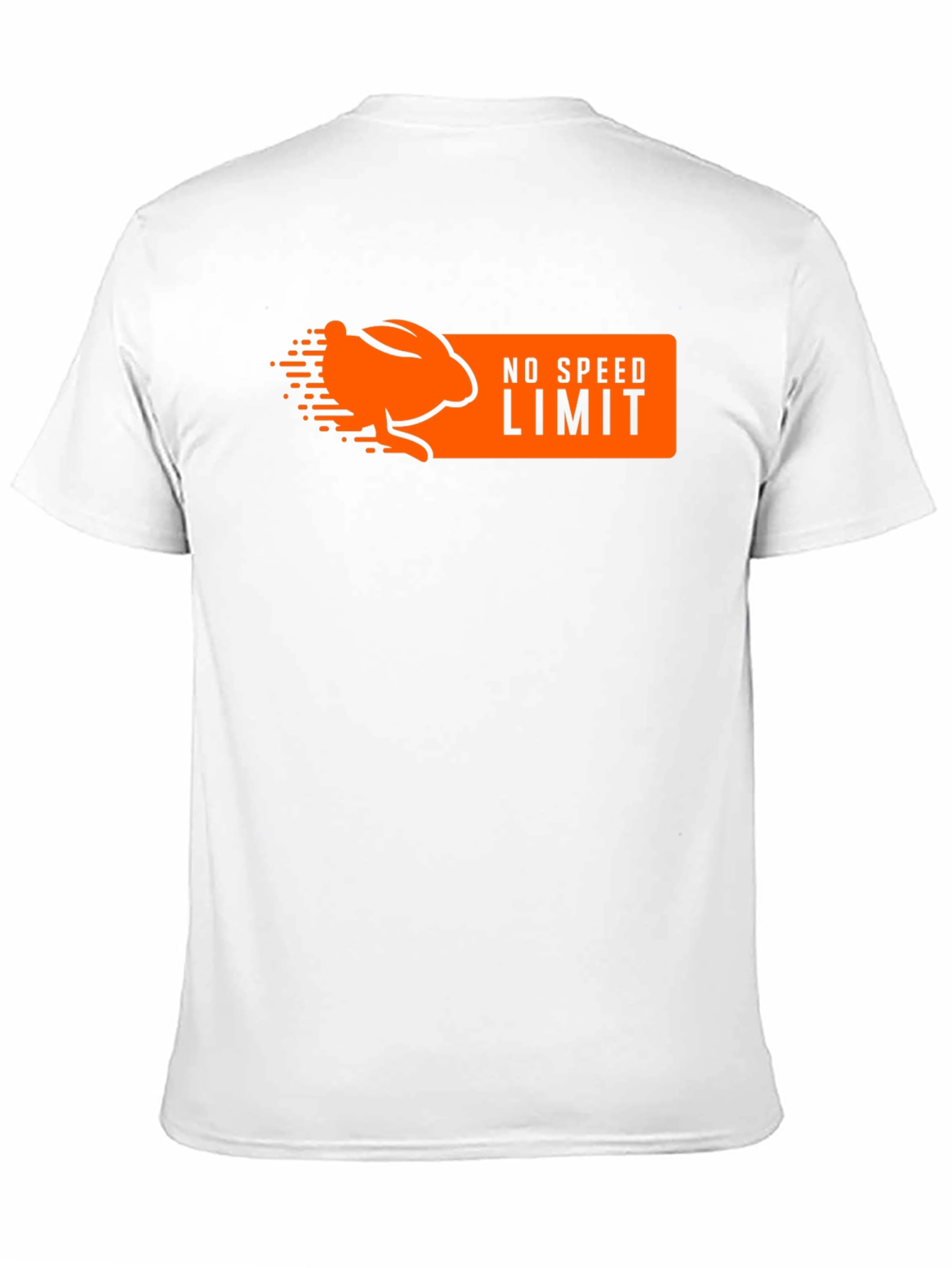 No Speed Limit Rabbit Graphic T-Shirt