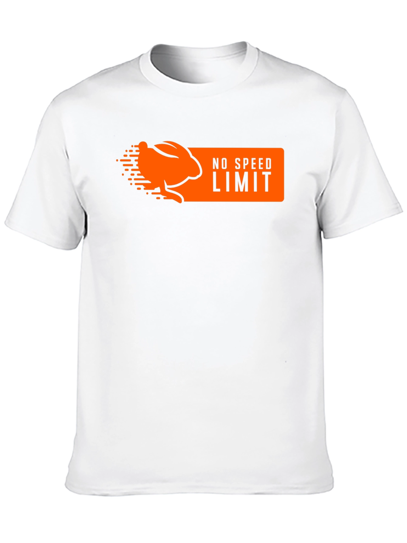 No Speed Limit Rabbit Graphic T-Shirt