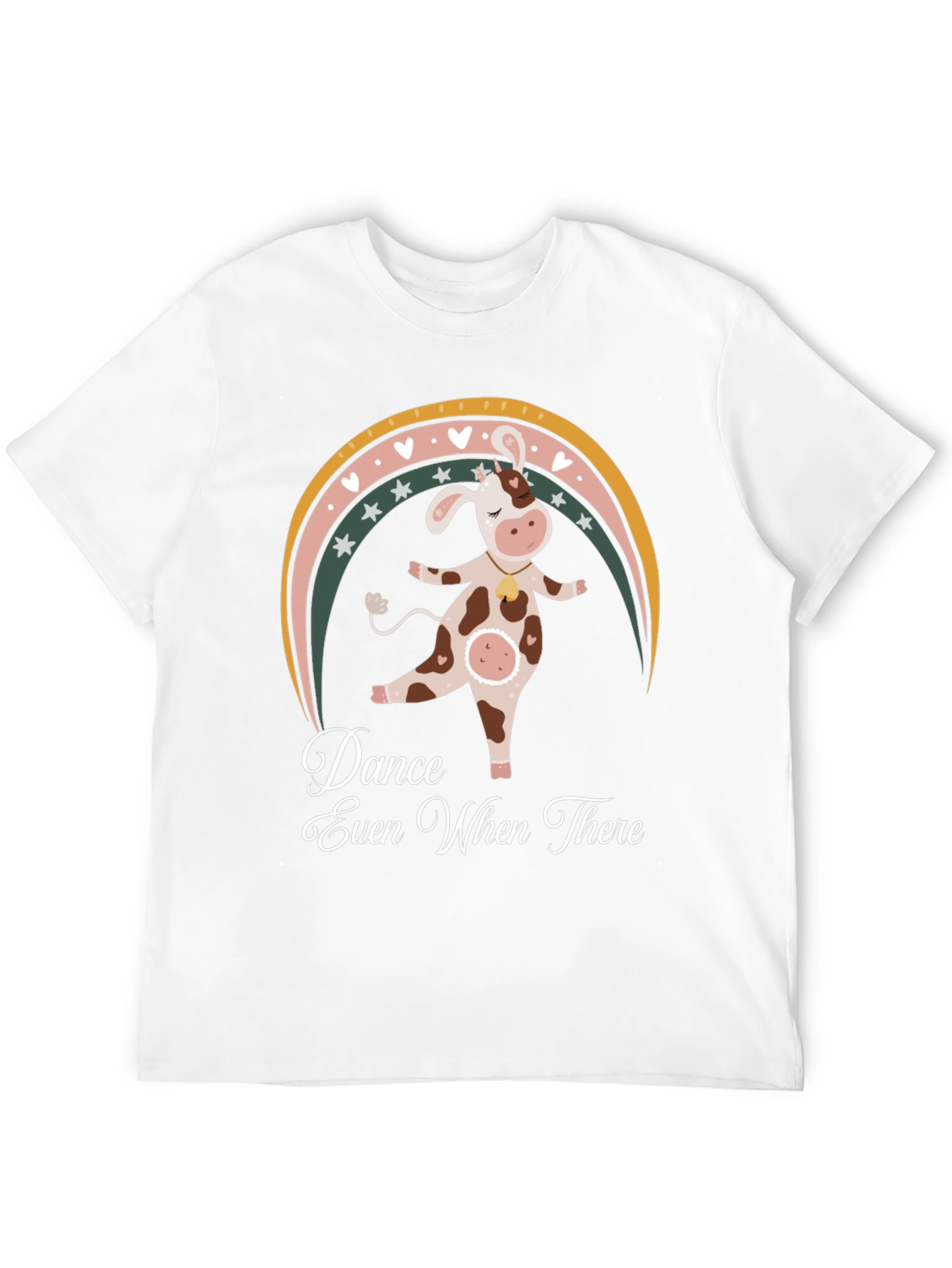 Dancing Cow Graphic Tee