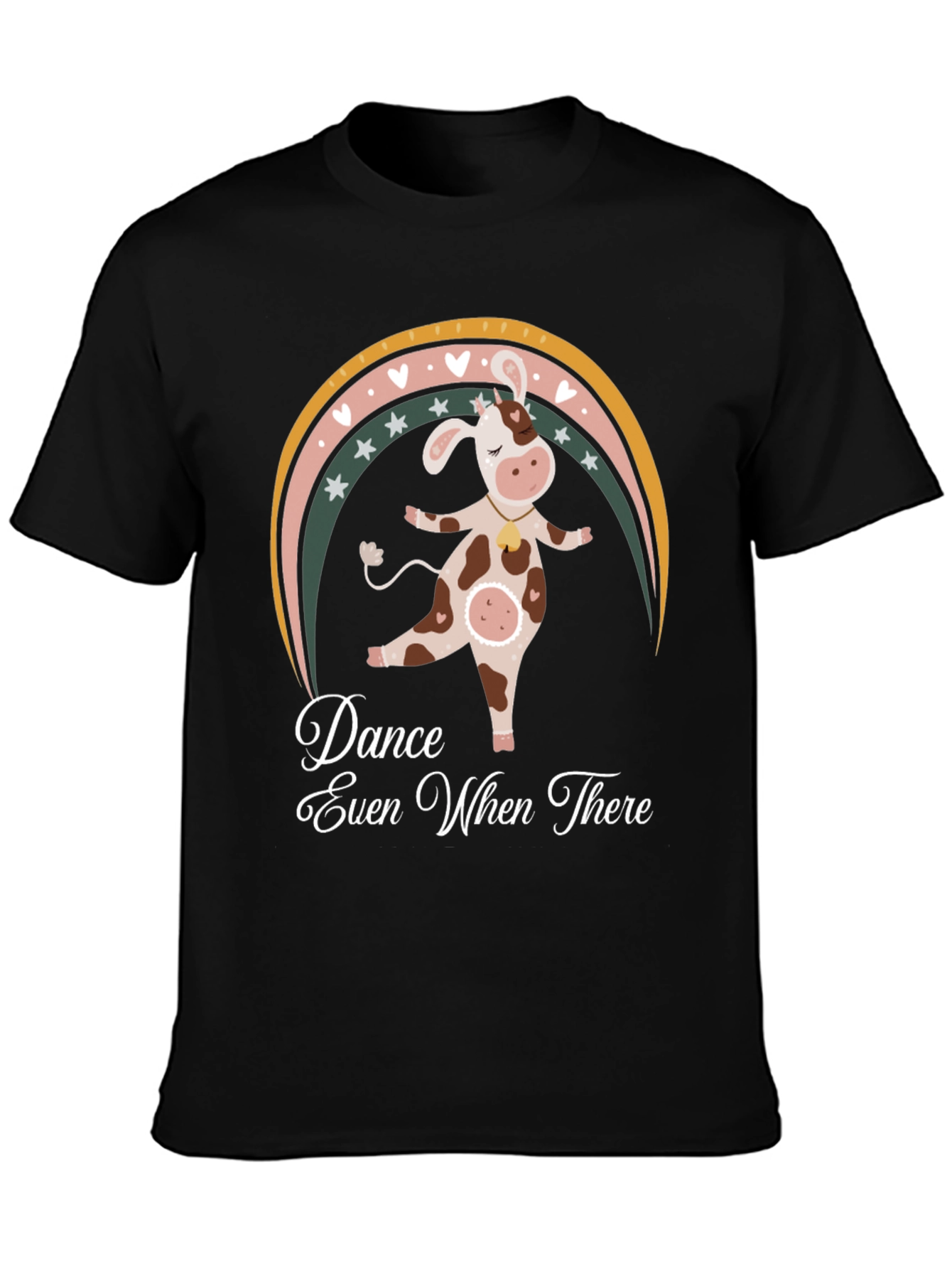 Dancing Cow Graphic Tee