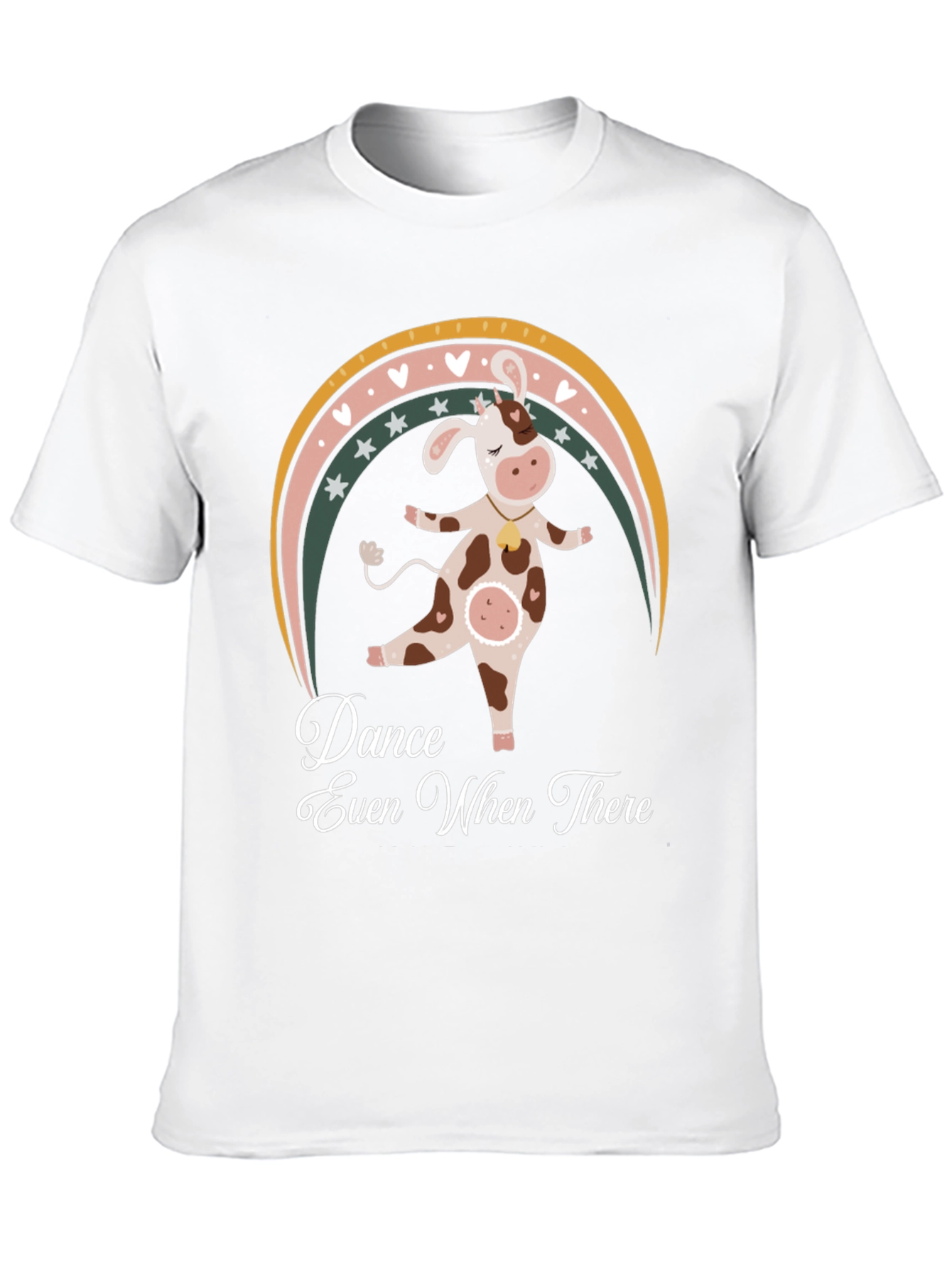 Dancing Cow Graphic Tee