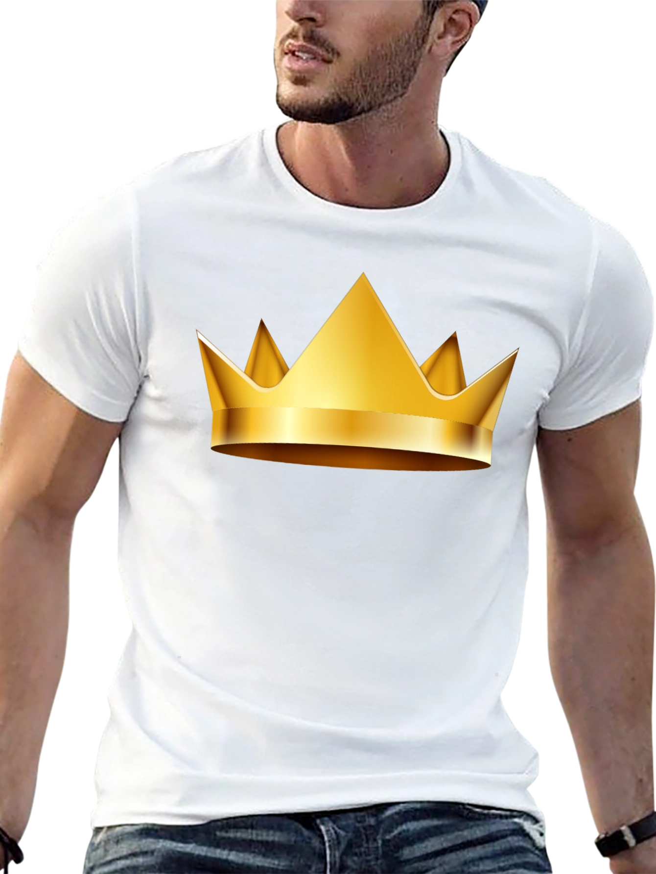 Golden Crown Graphic Tee - King/Queen T-Shirt