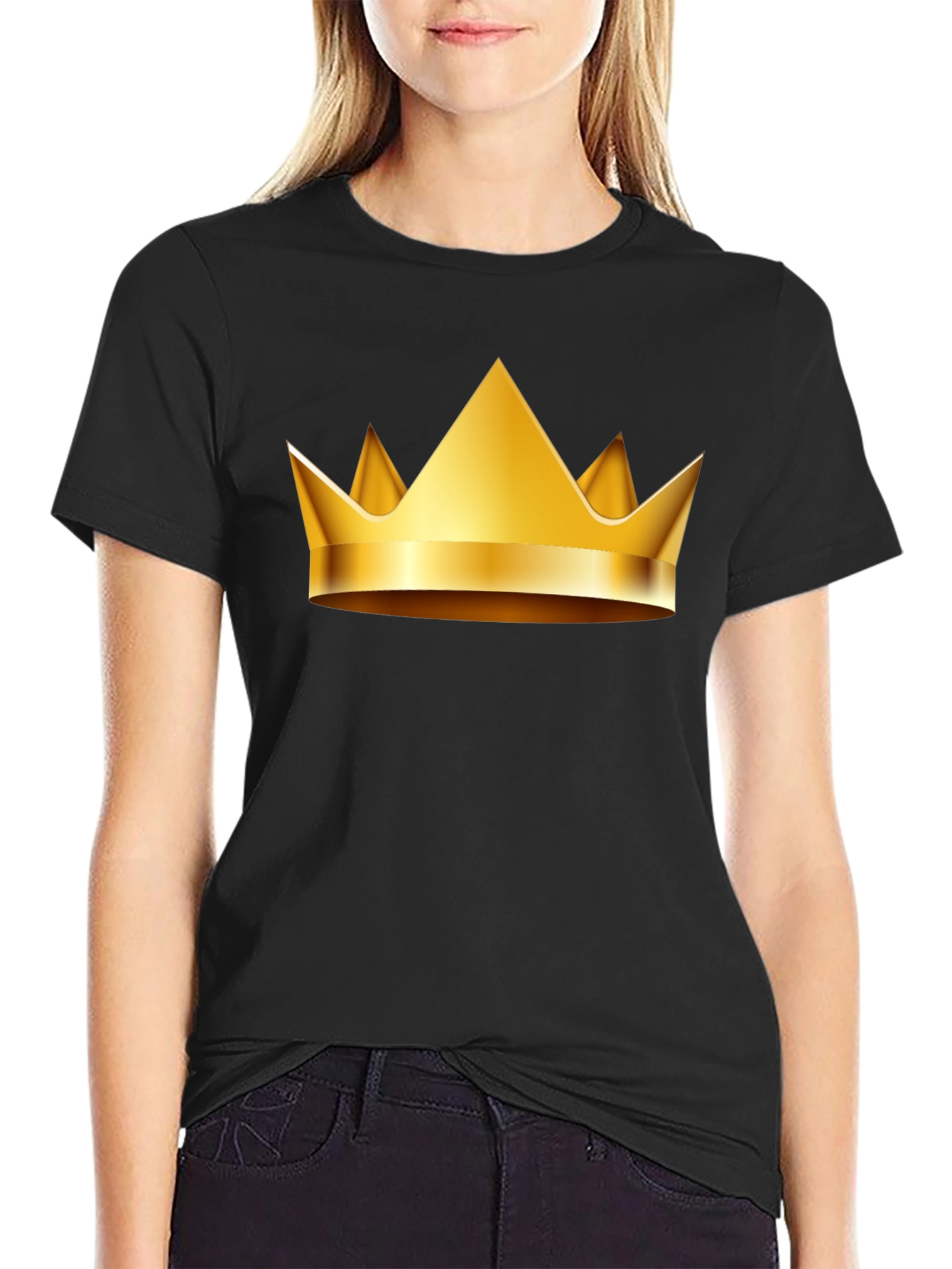 Golden Crown Graphic Tee - King/Queen T-Shirt
