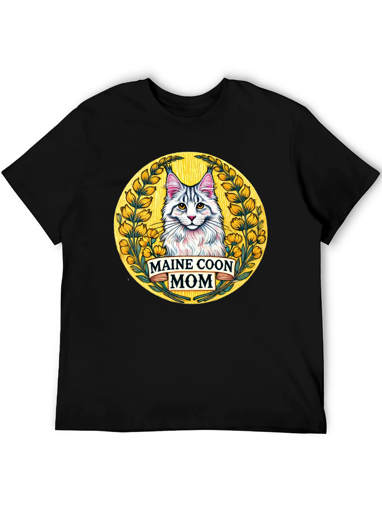 Maine Coon Mom Graphic Tee