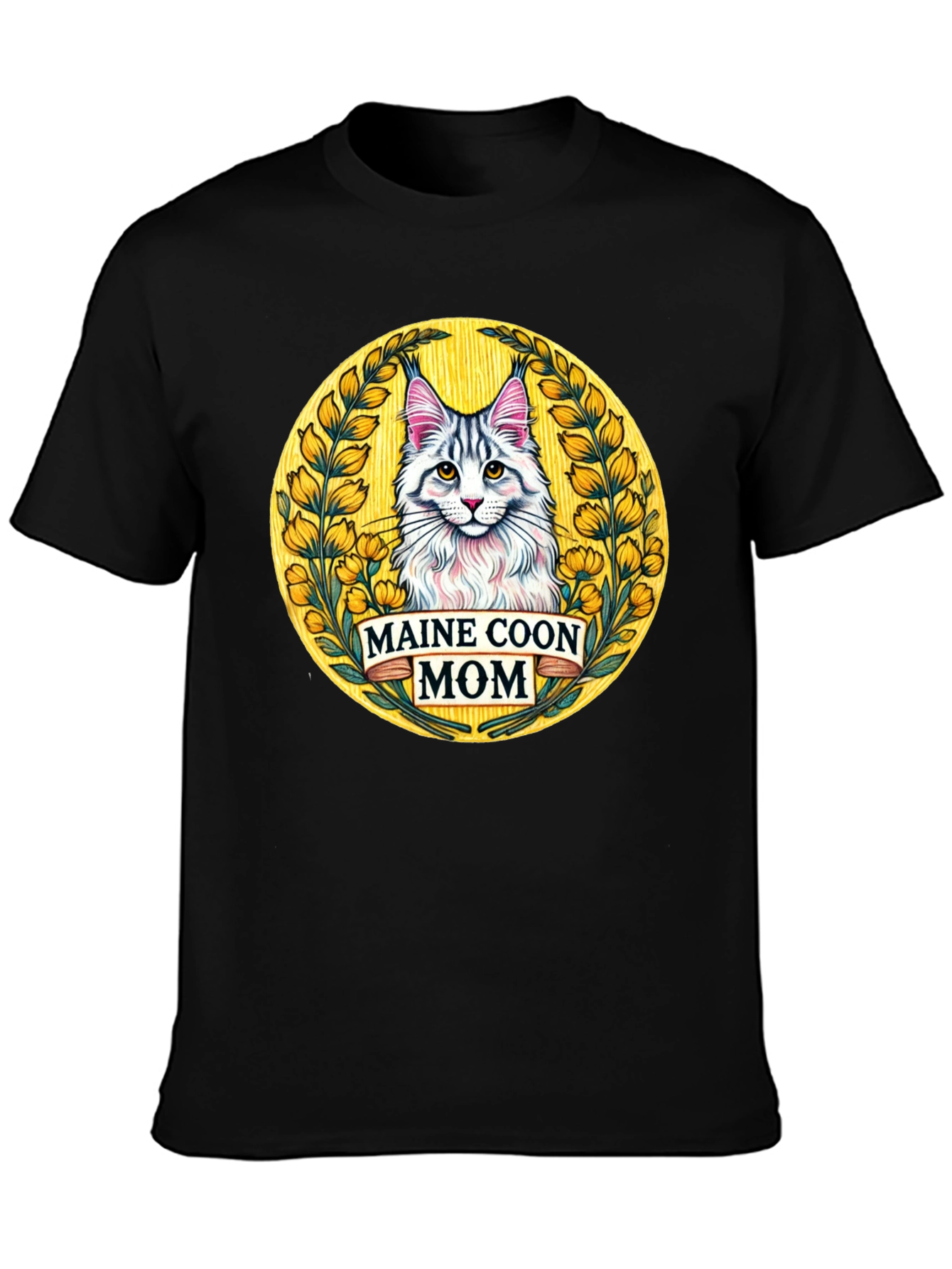 Maine Coon Mom Graphic Tee