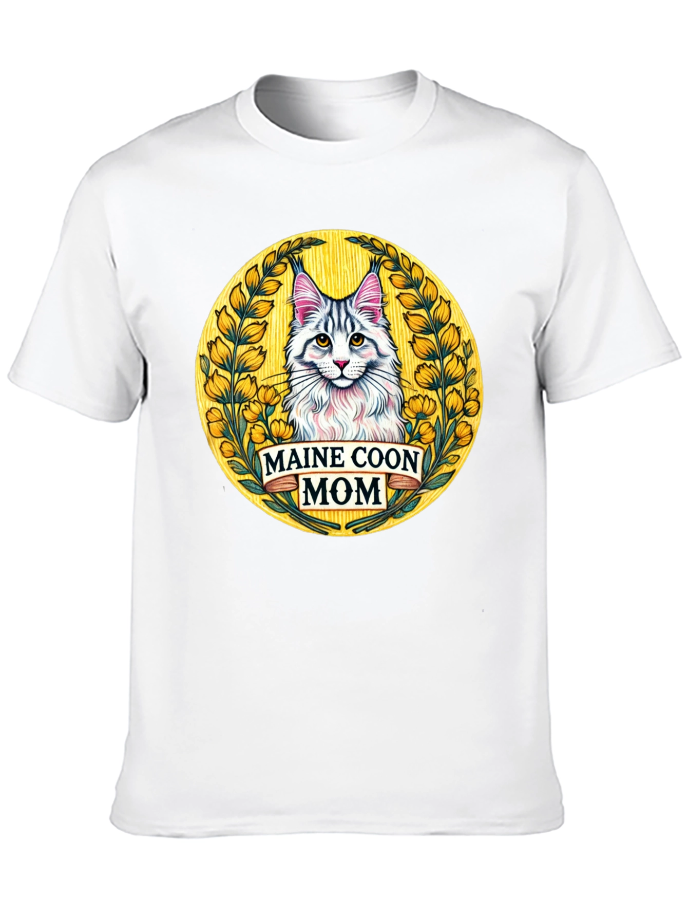 Maine Coon Mom Graphic Tee