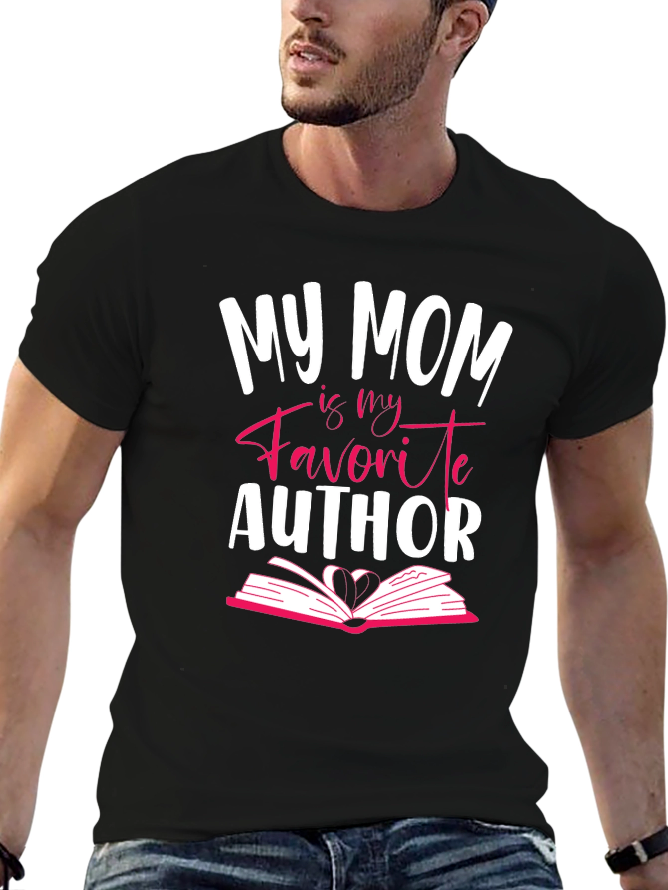 My Mom is My Favorite Author T-Shirt