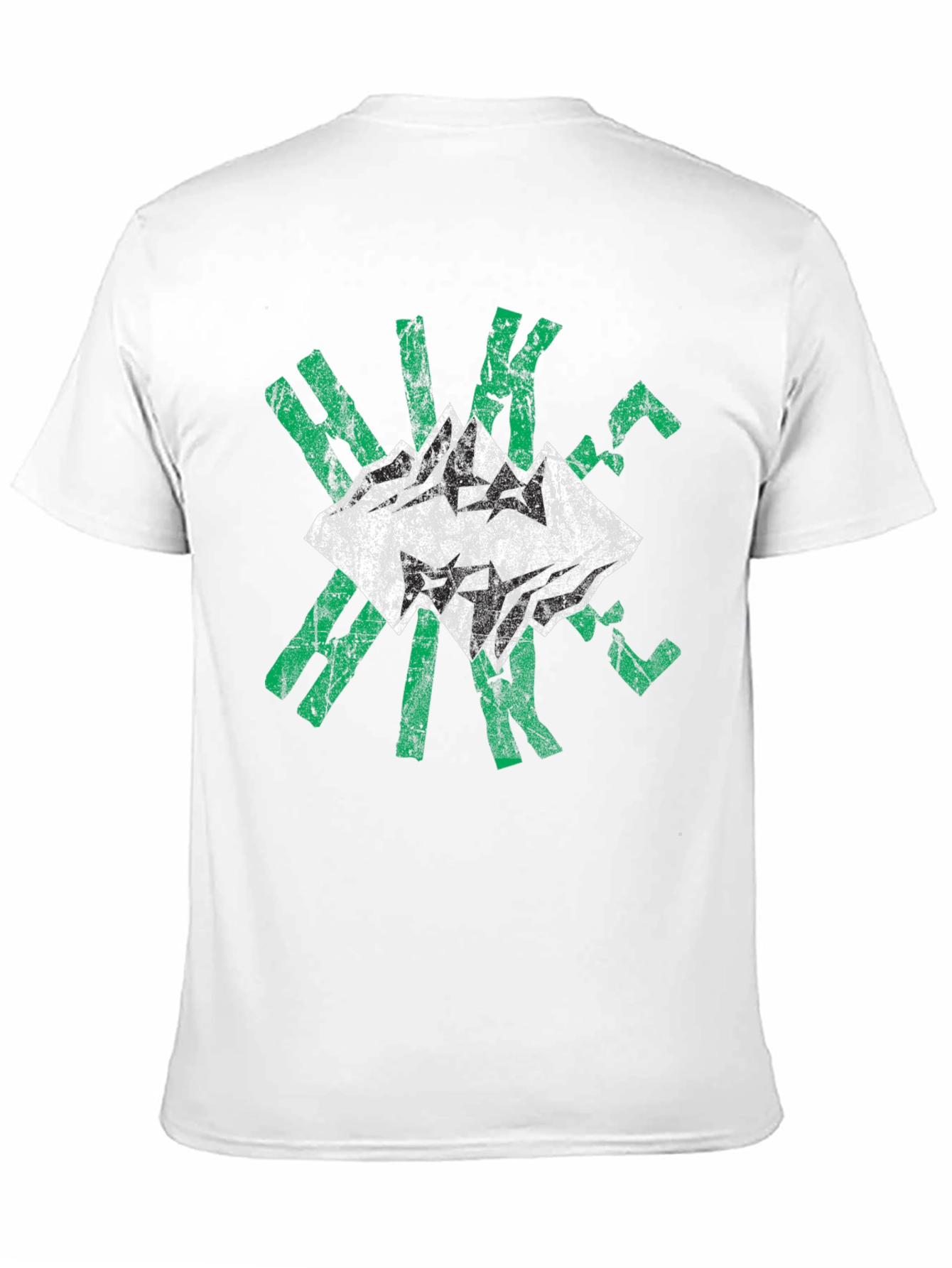 Distressed Mountain Hike Graphic Tee