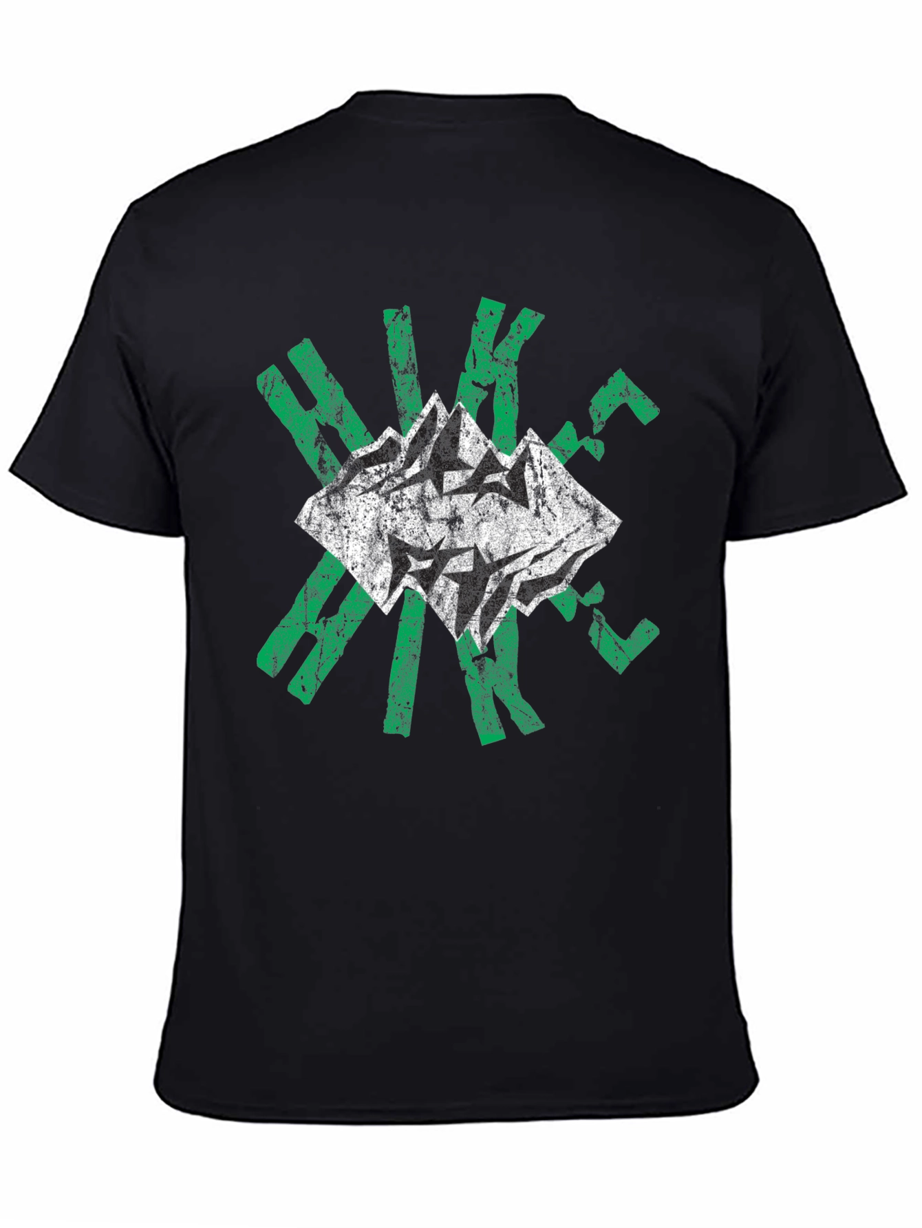 Distressed Mountain Hike Graphic Tee