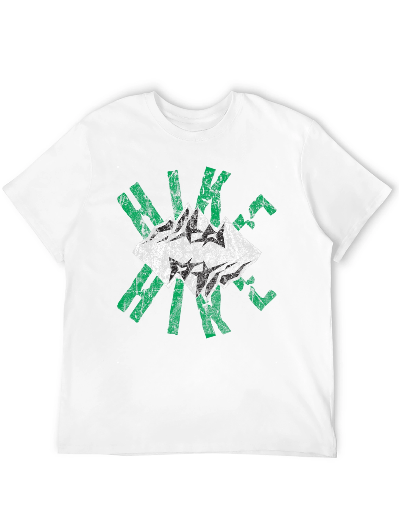 Distressed Mountain Hike Graphic Tee
