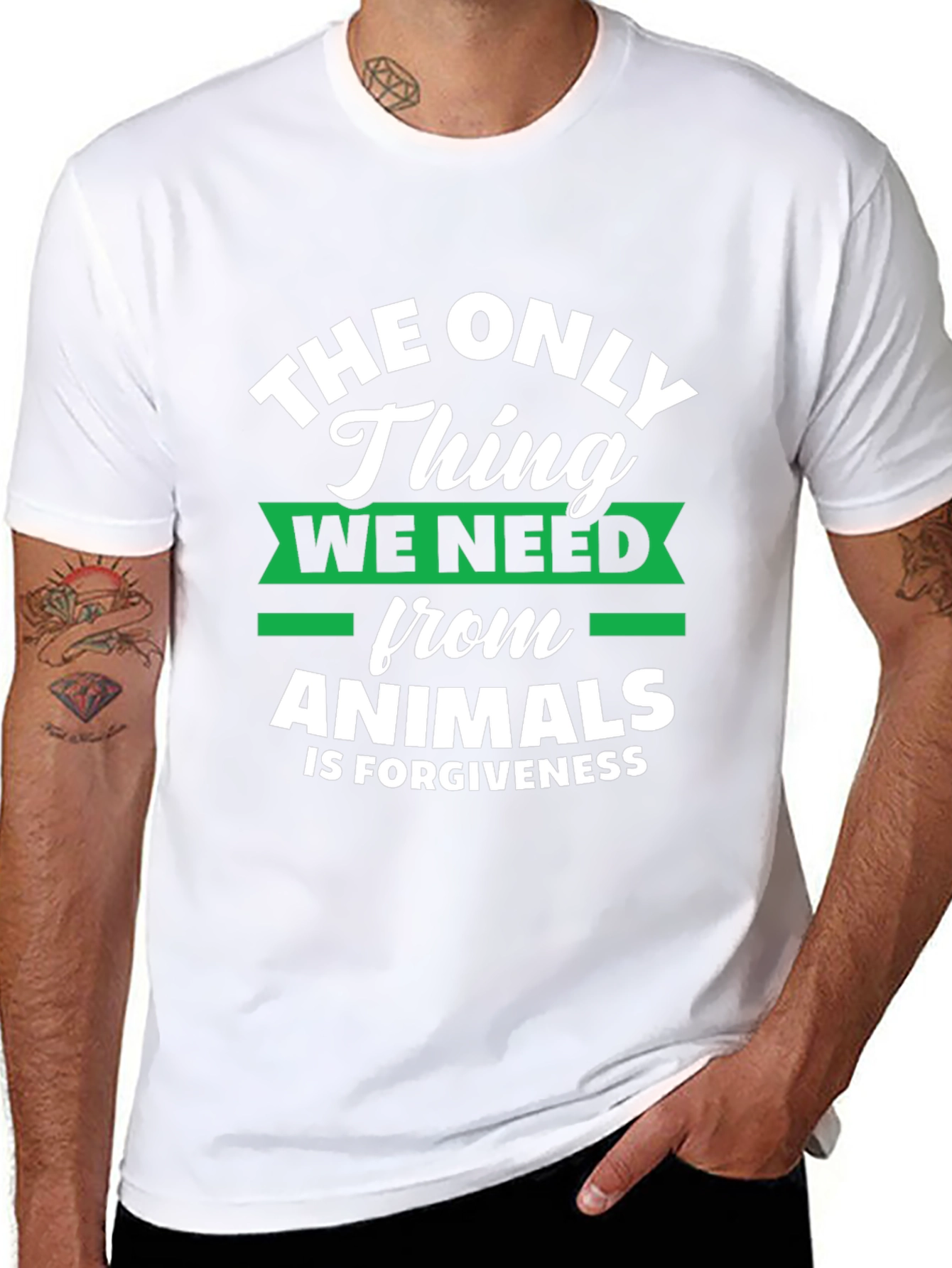 Vegan Forgiveness Graphic Tee