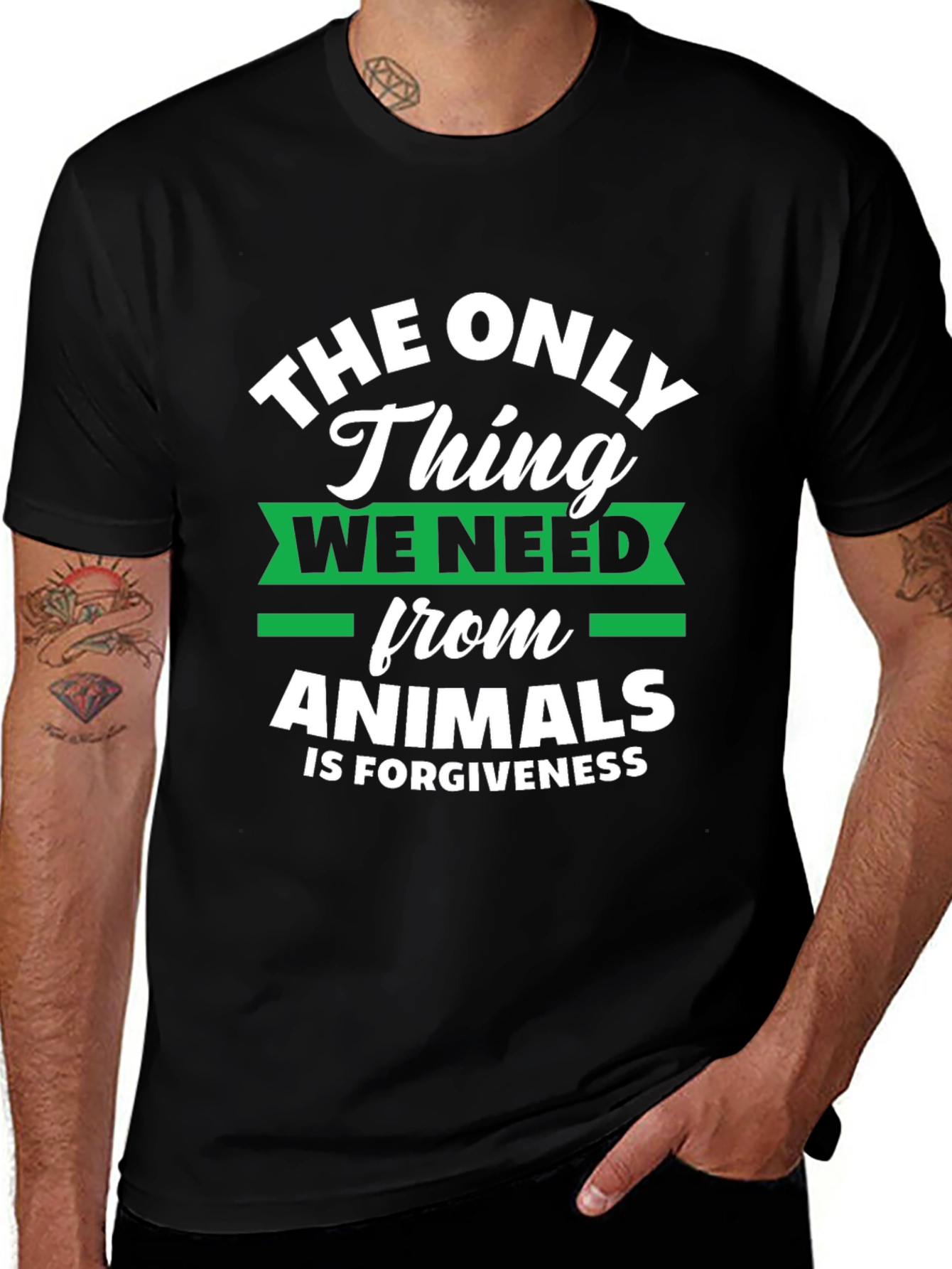 Vegan Forgiveness Graphic Tee