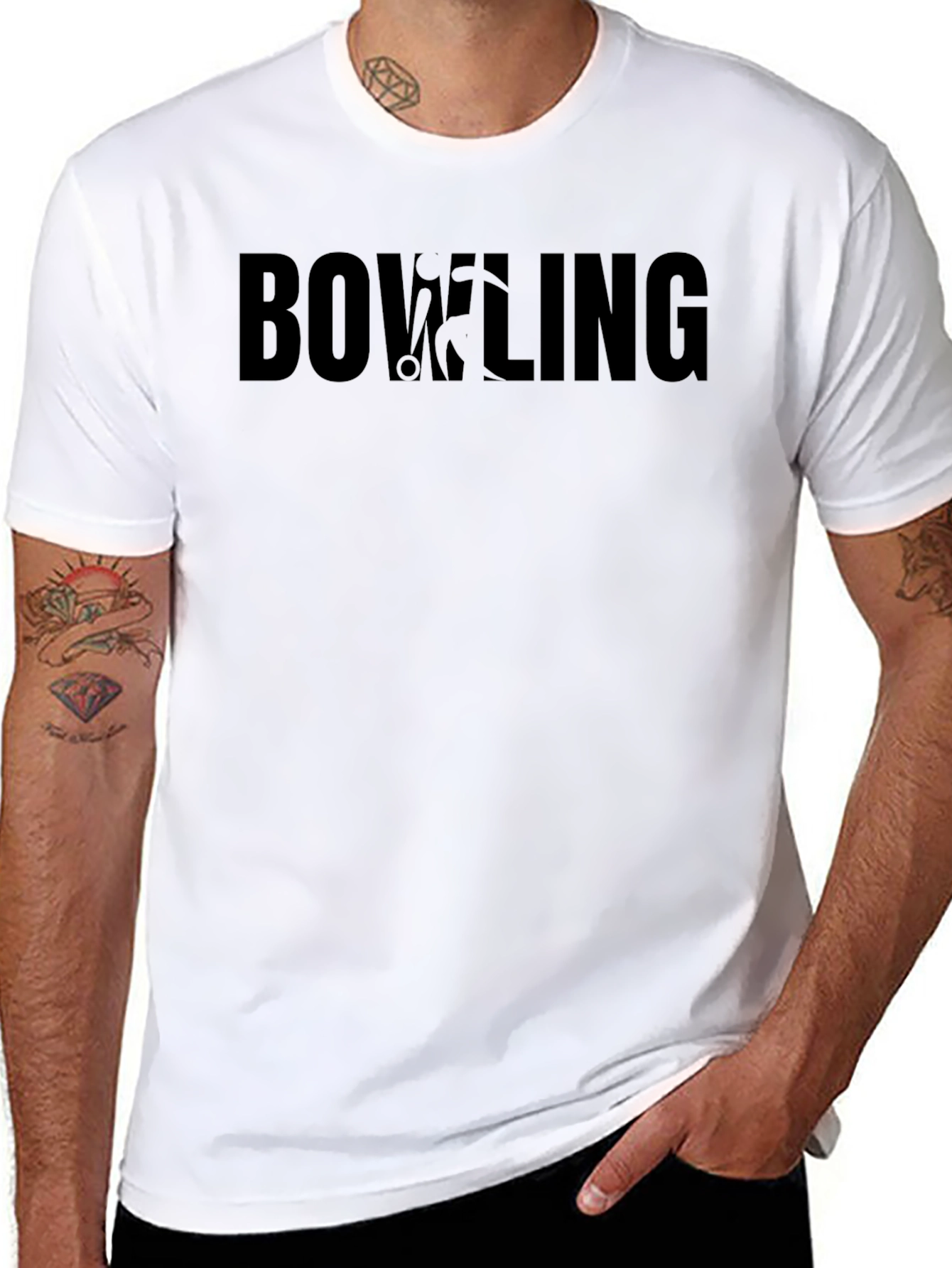 Bowling T-Shirt - Strike Design