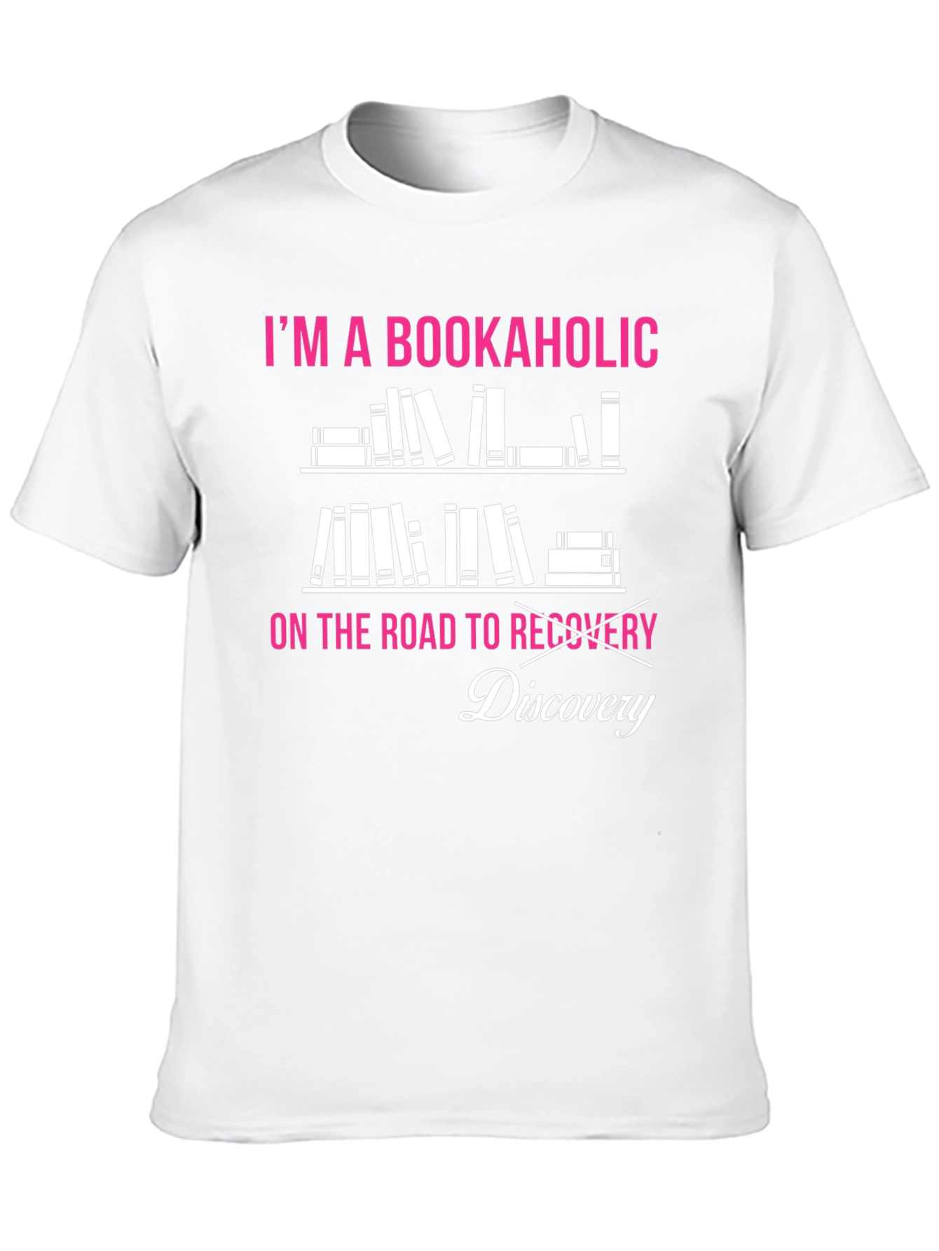 Bookaholic Discovery T-Shirt Book Lover Tee