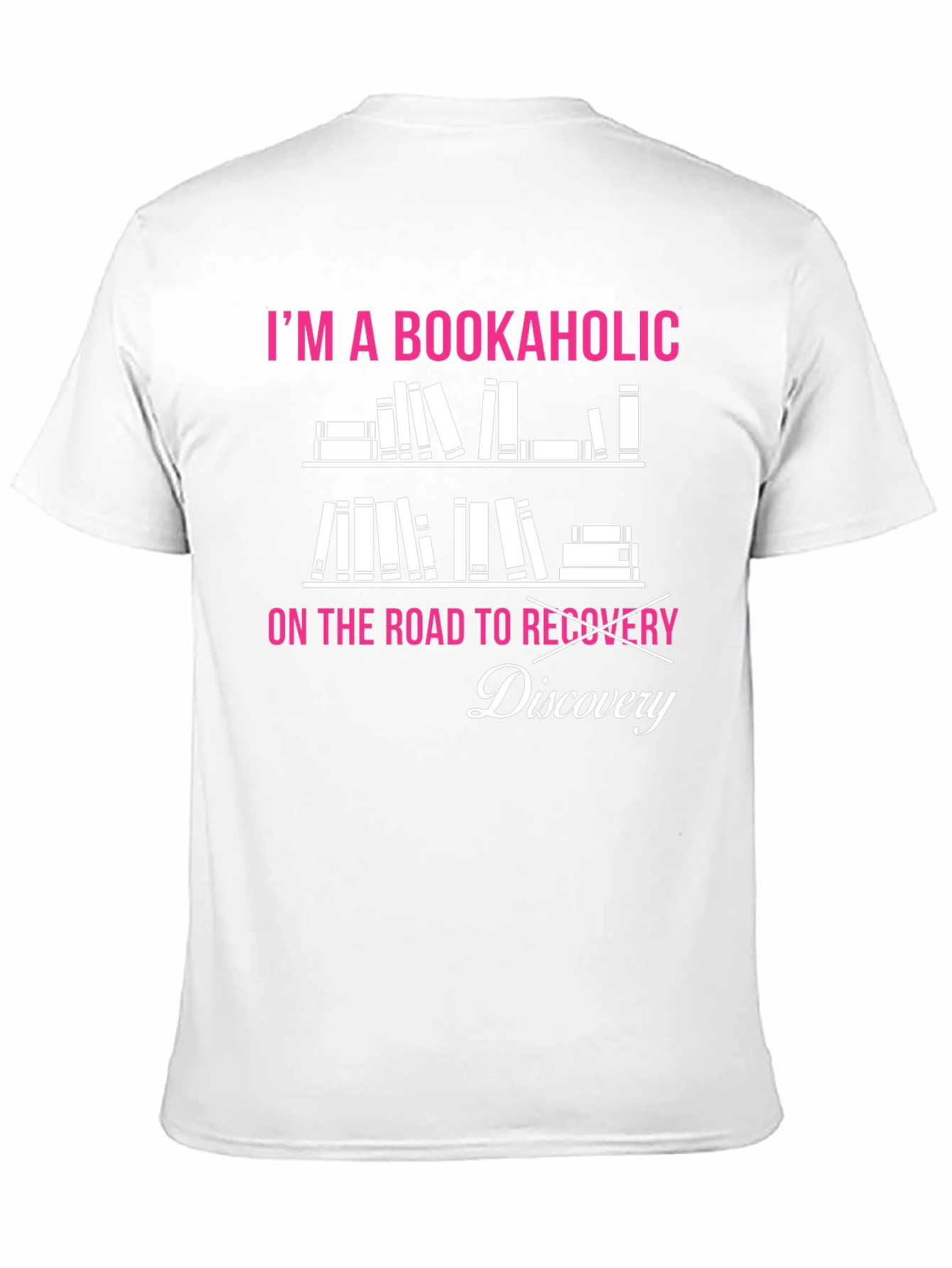 Bookaholic Discovery T-Shirt Book Lover Tee