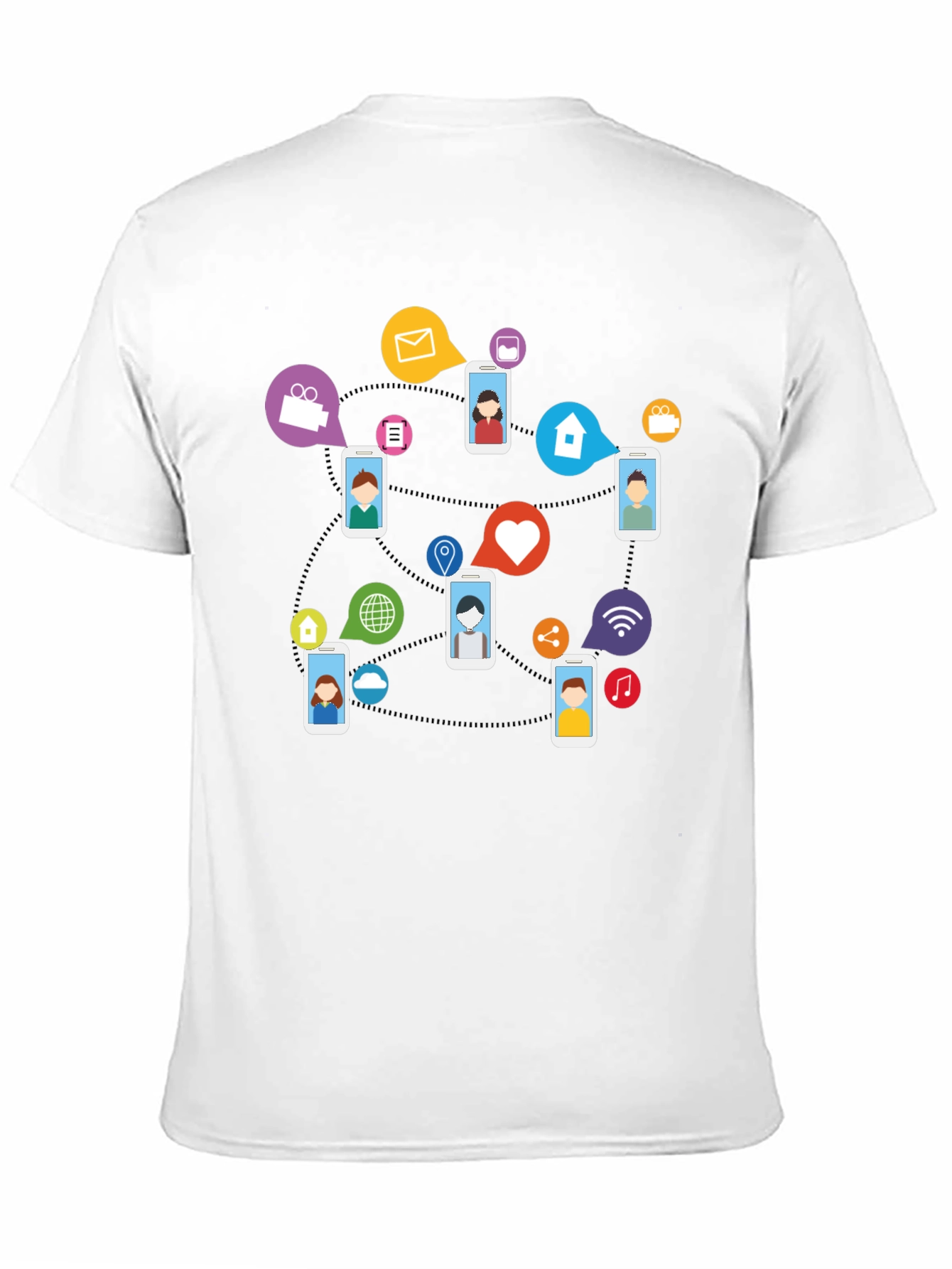 Connected World Graphic Tee