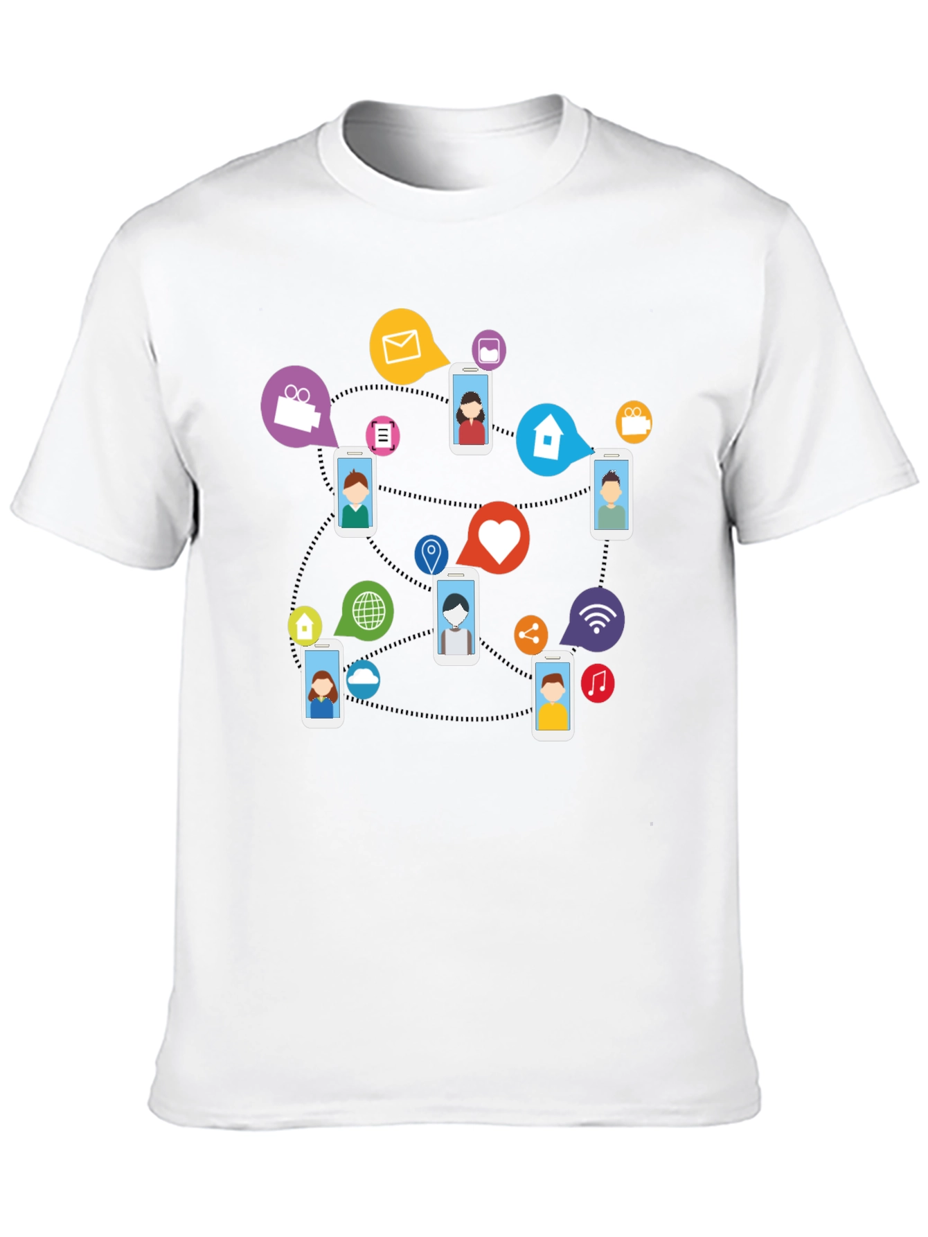 Connected World Graphic Tee