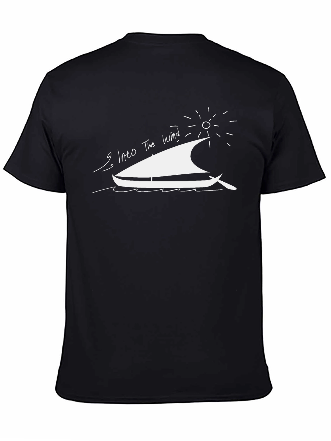 Into the Wind T-Shirt - Sailing Adventure Tee