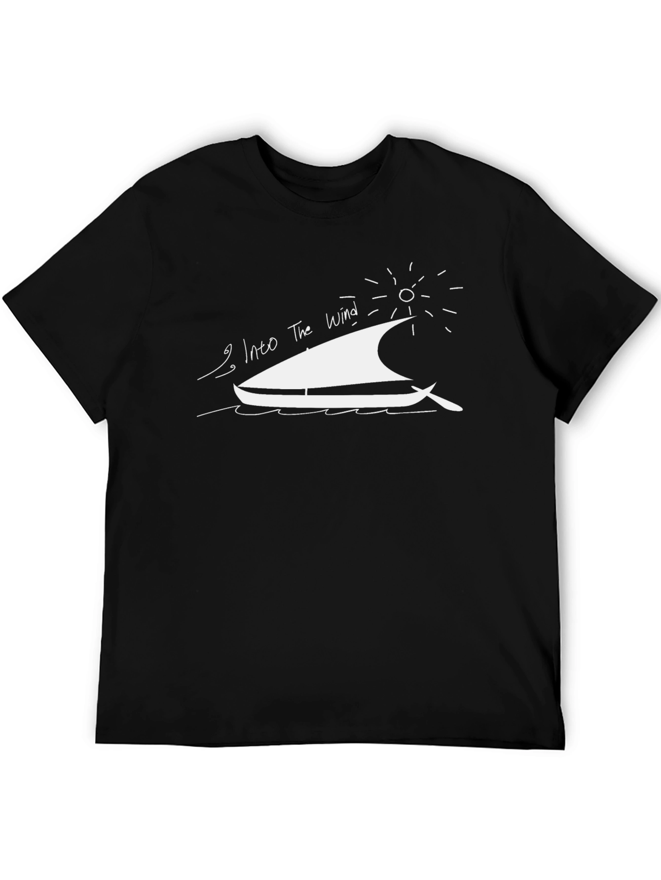 Into the Wind T-Shirt - Sailing Adventure Tee