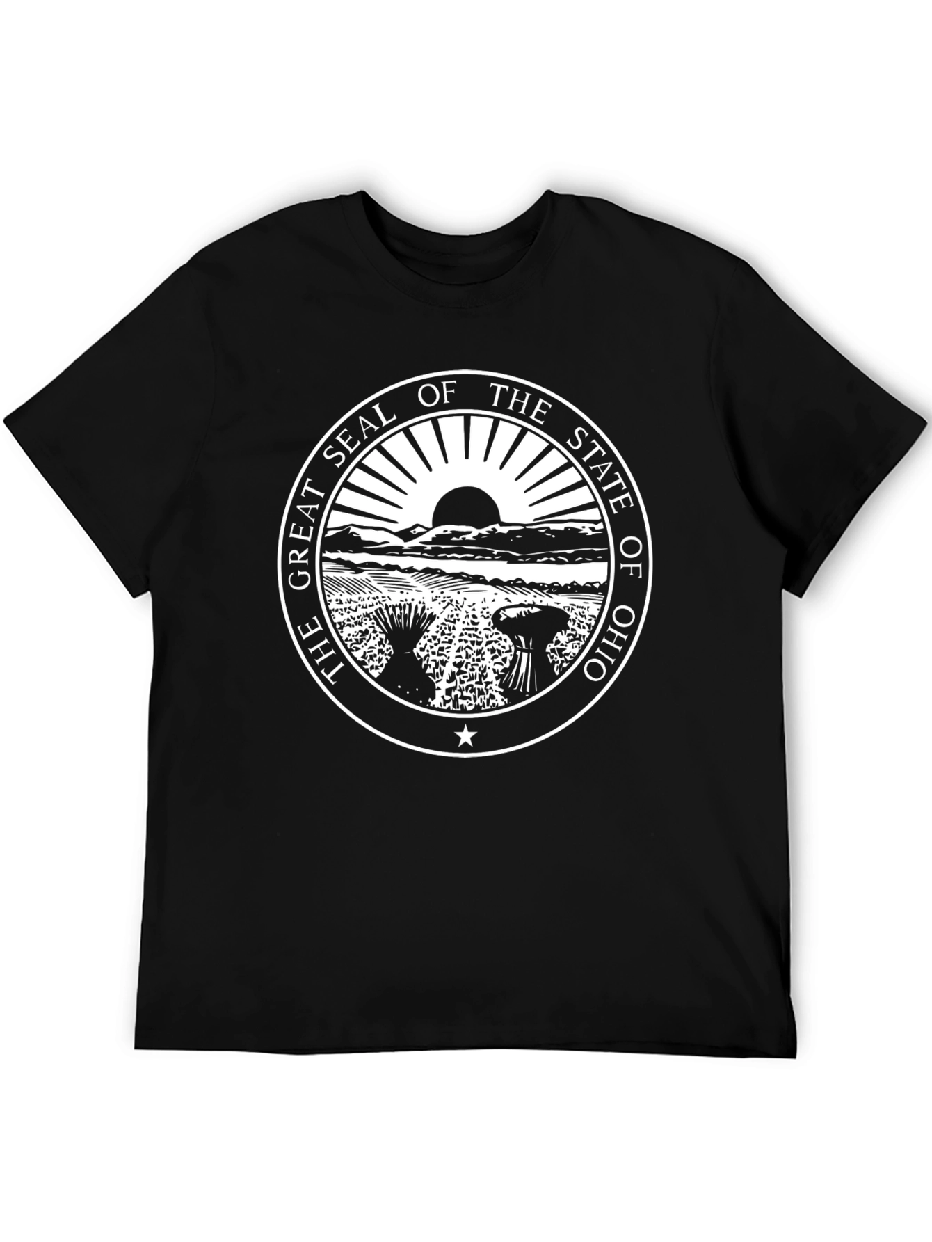 Ohio State Seal Black T-Shirt