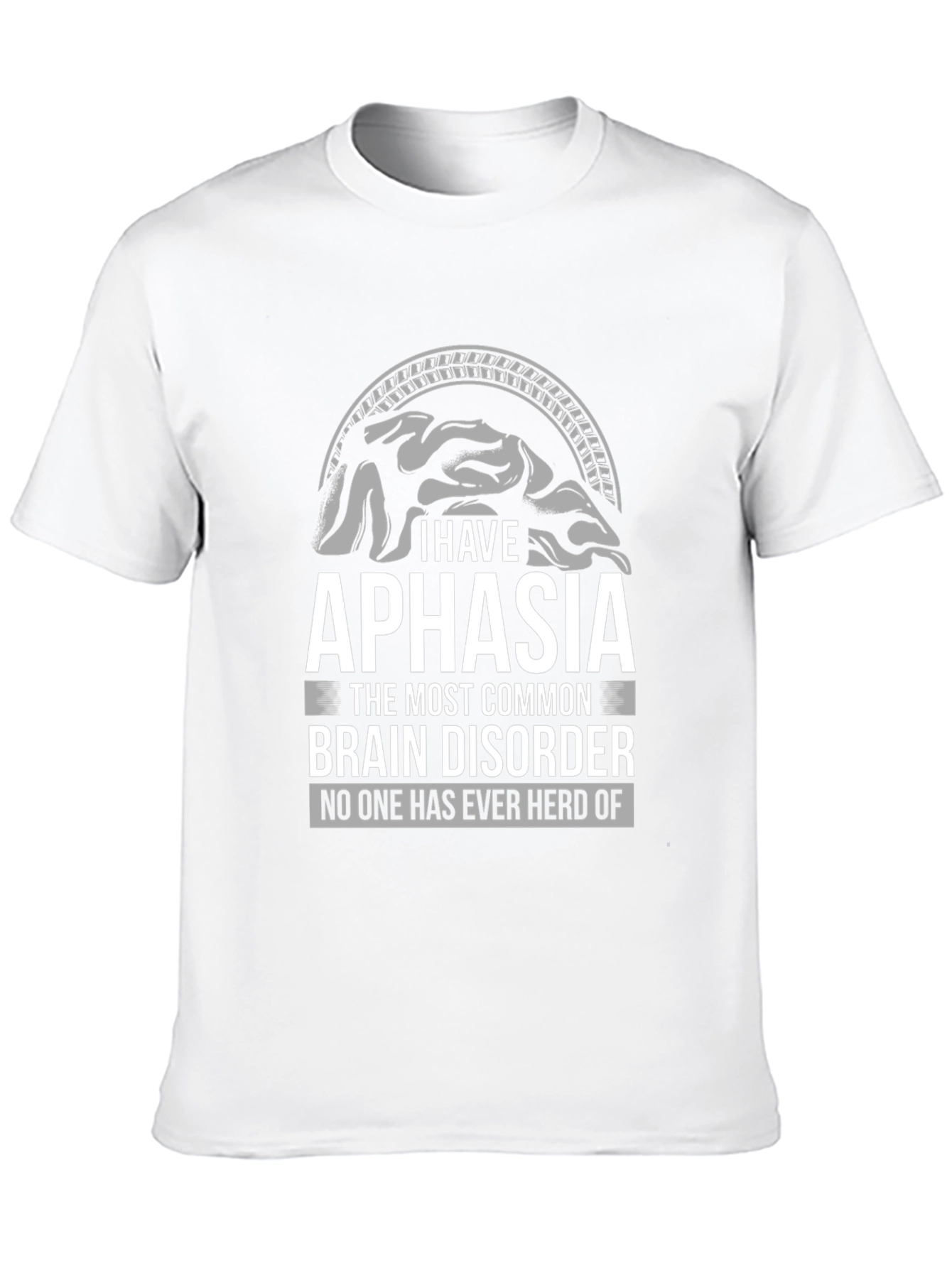 Aphasia Brain Disorder Graphic T-Shirt