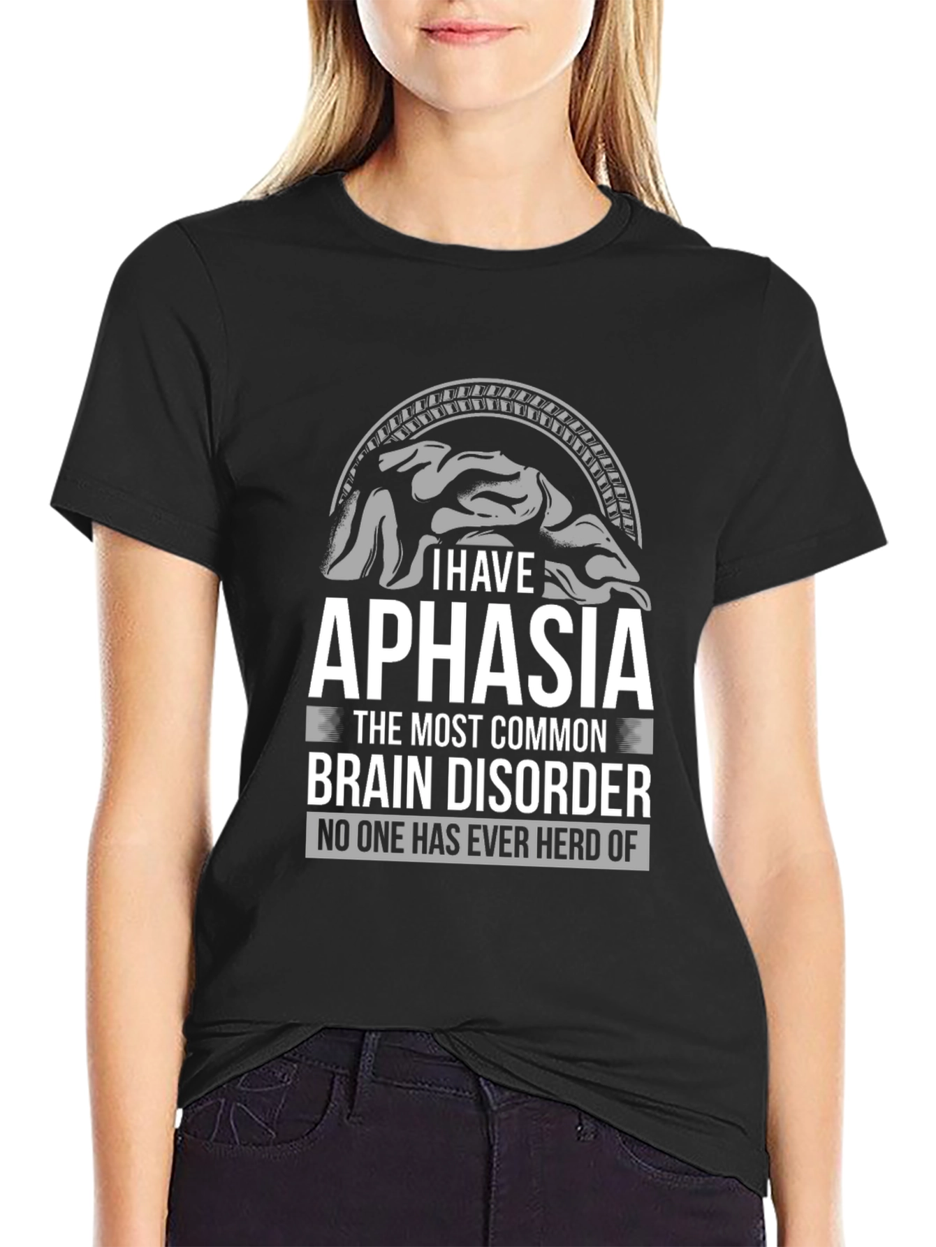 Aphasia Brain Disorder Graphic T-Shirt