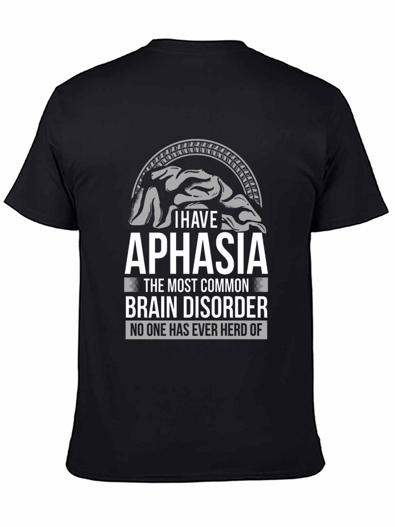Aphasia Brain Disorder Graphic T-Shirt