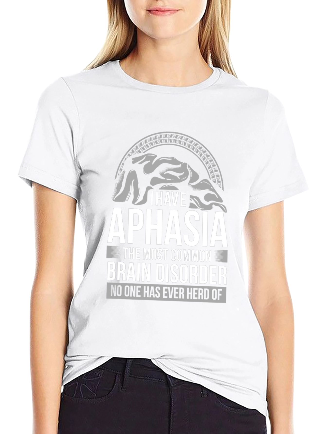 Aphasia Brain Disorder Graphic T-Shirt