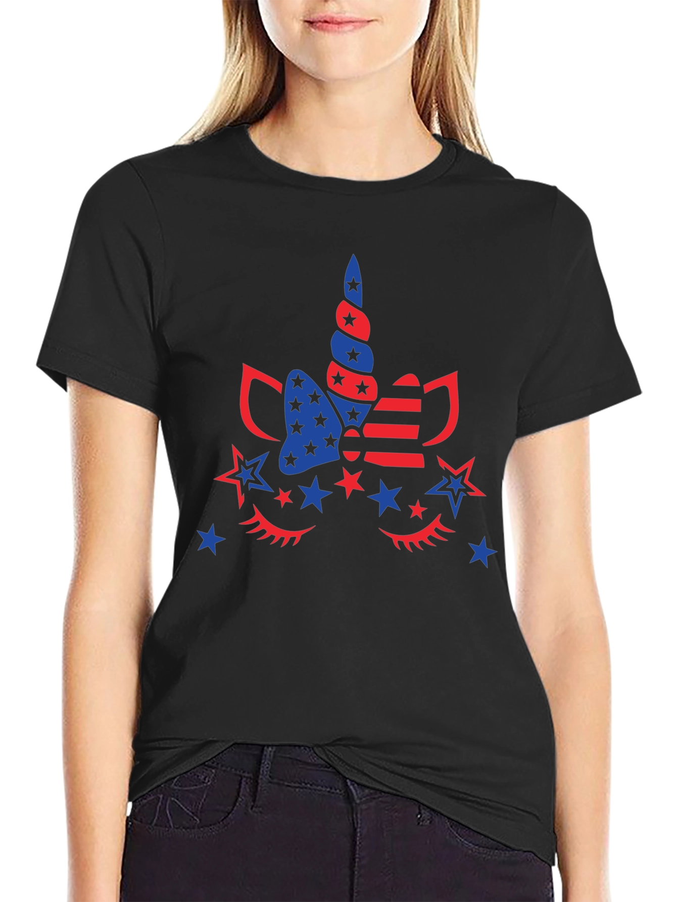 Patriotic Unicorn T-Shirt
