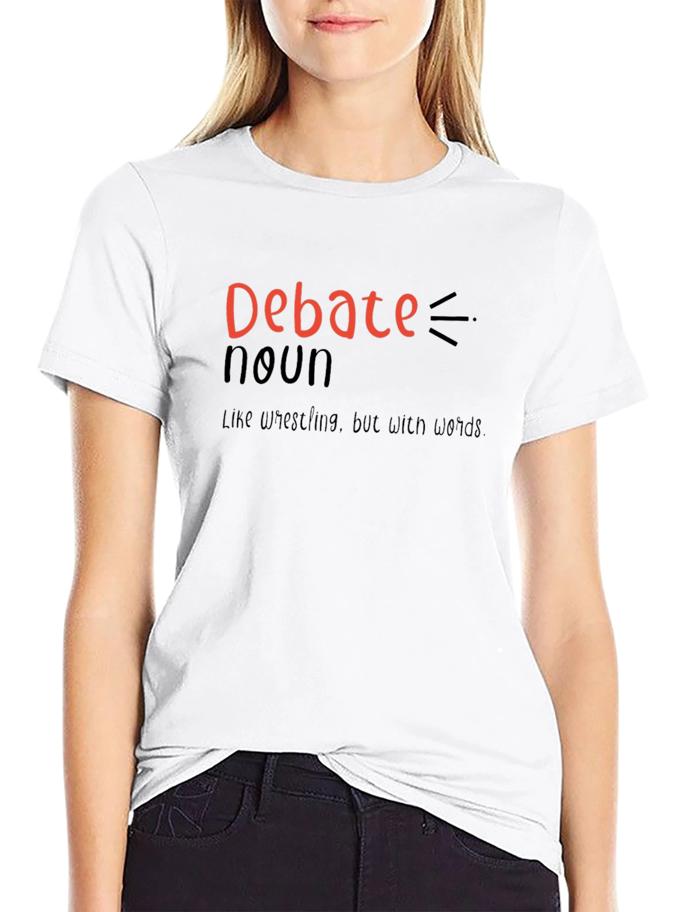 Debate Noun T-Shirt - Funny Wordplay
