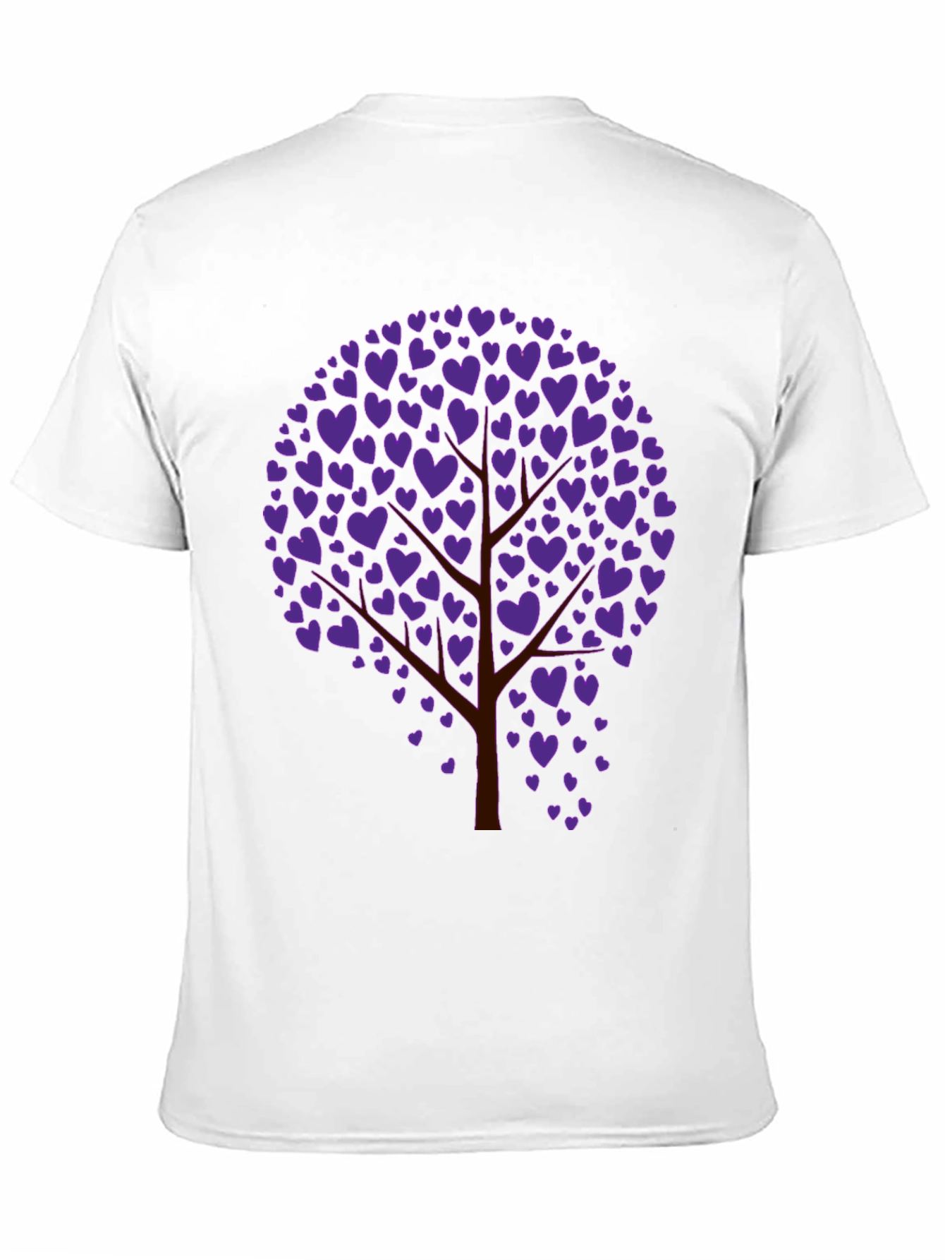 Heart Tree Graphic Tee - Black