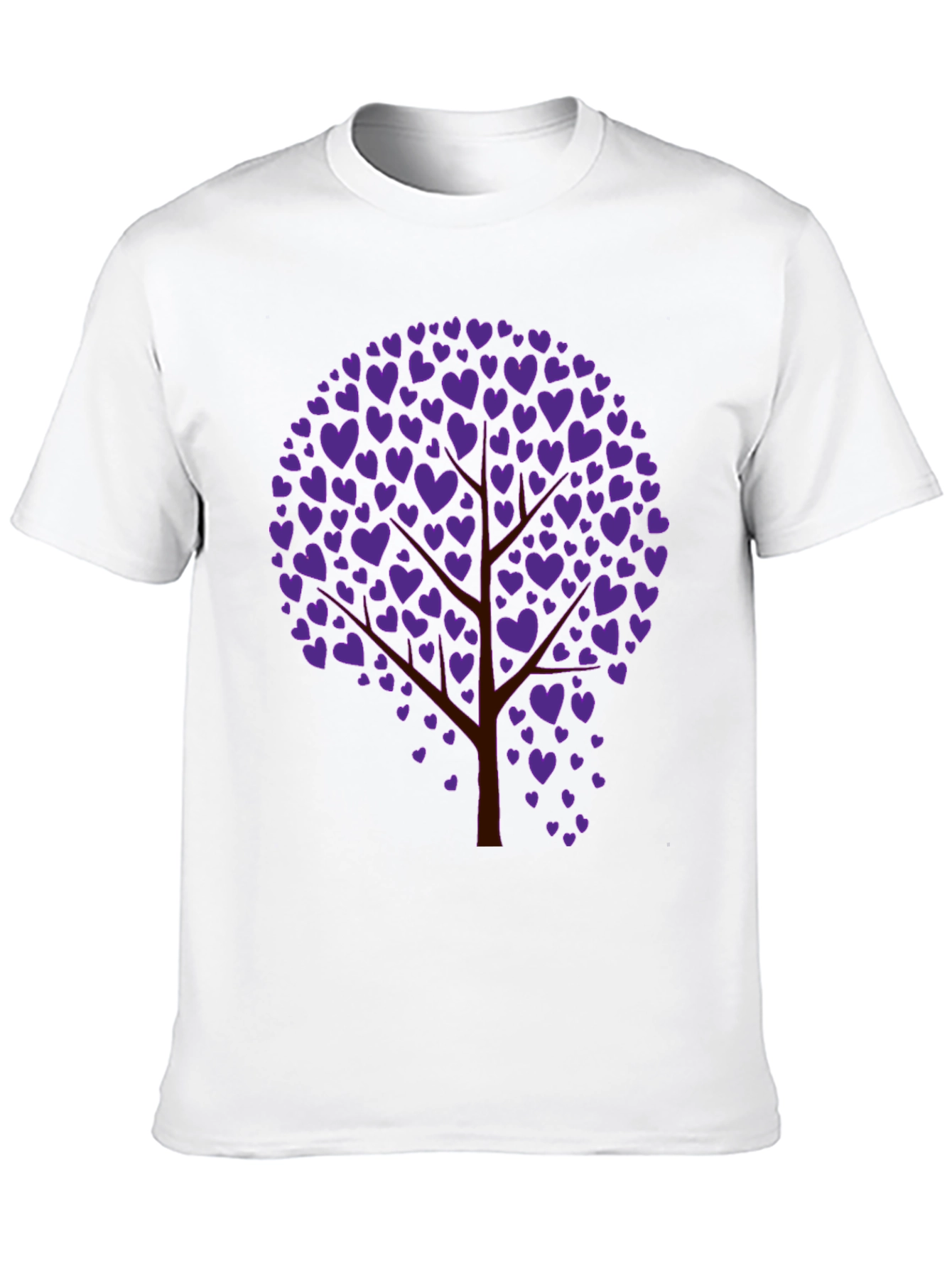 Heart Tree Graphic Tee - Black