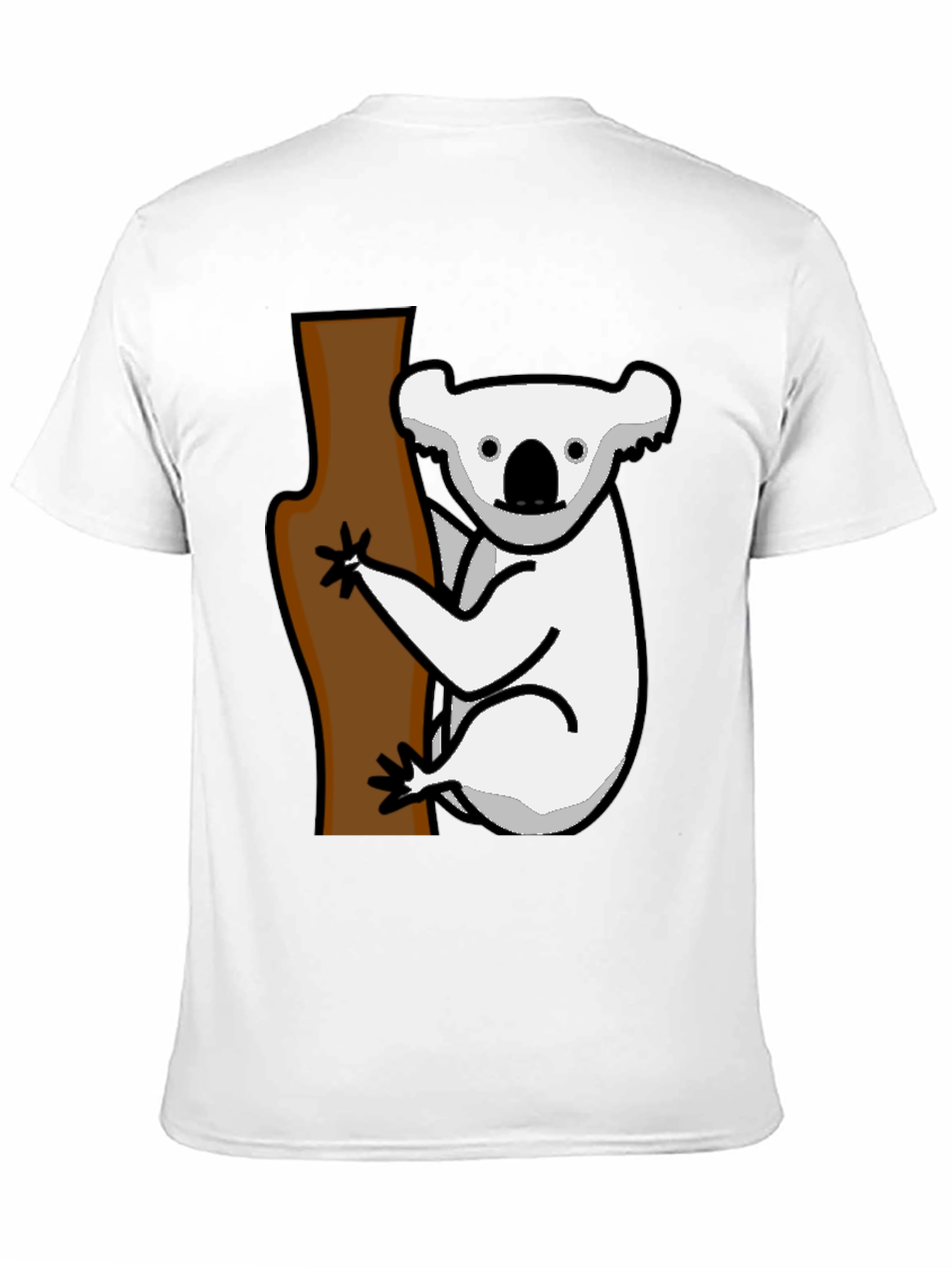 Koala Tree Graphic Tee - Black