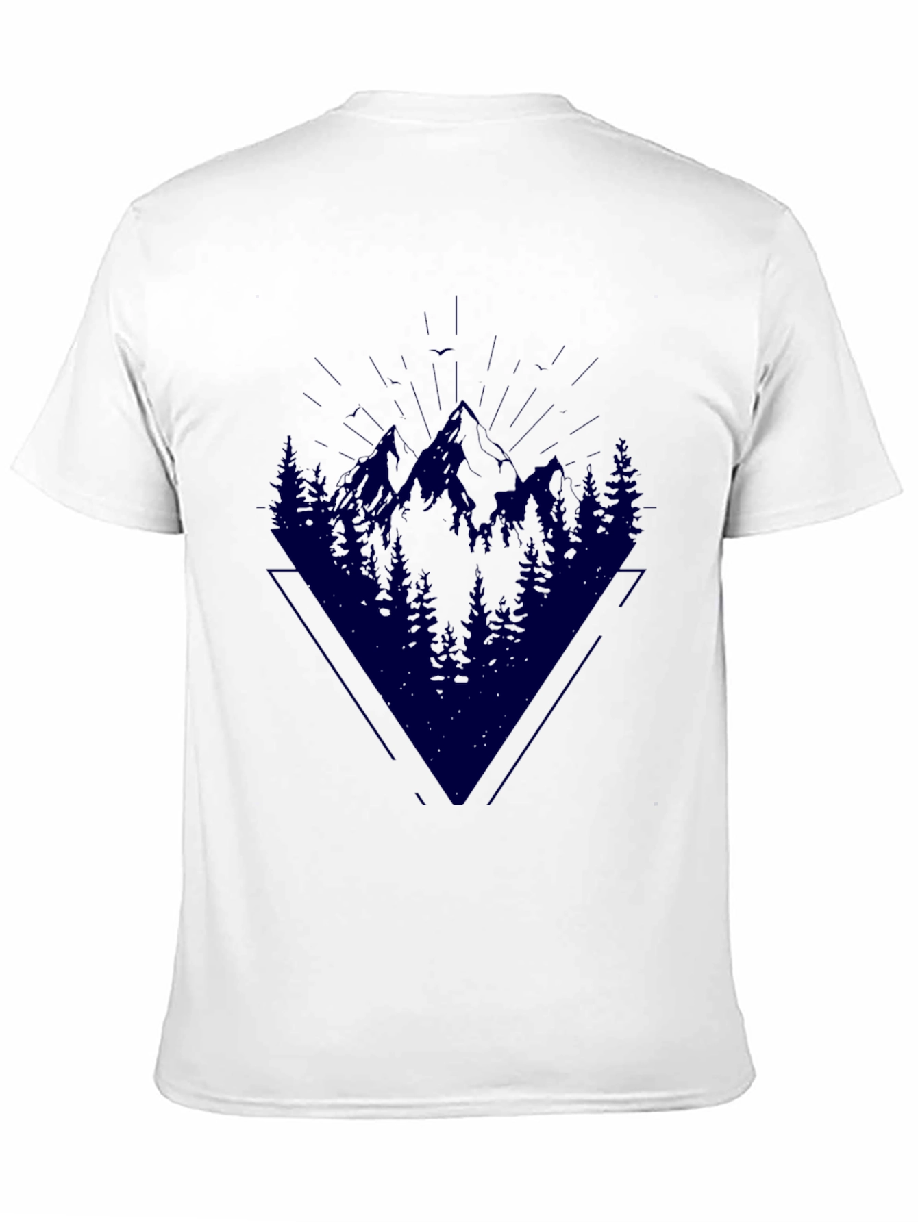 Mountain & Trees Graphic Tee - Adventure Awaits