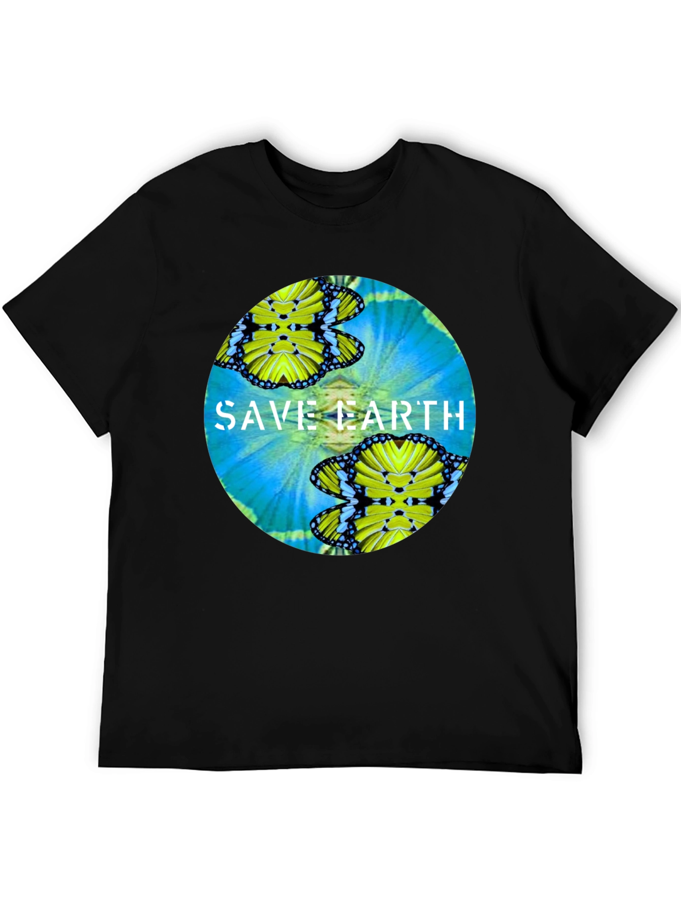 Save Earth Graphic Tee - Nature Lovers T-Shirt