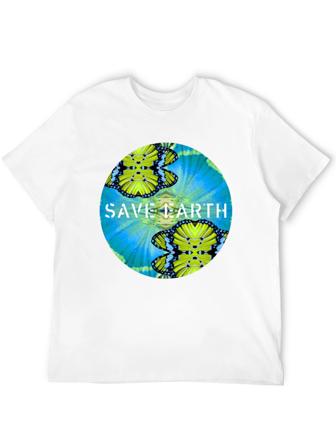 Save Earth Graphic Tee - Nature Lovers T-Shirt