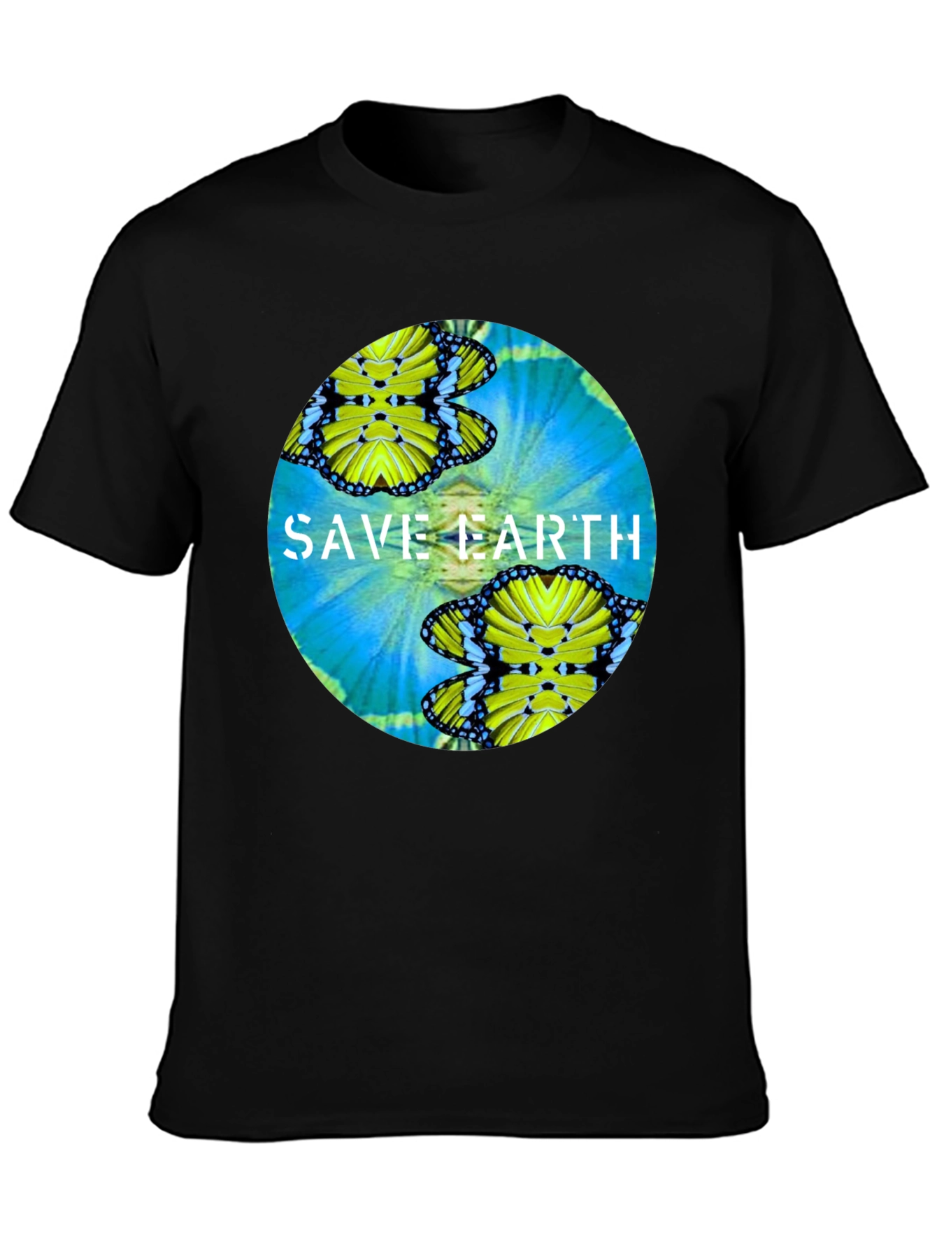 Save Earth Graphic Tee - Nature Lovers T-Shirt