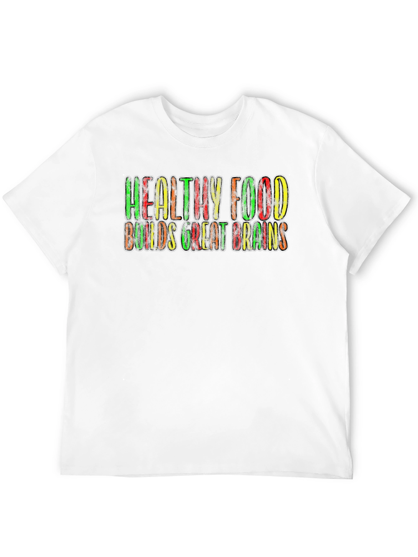 Healthy Food Builds Great Brains T-Shirt