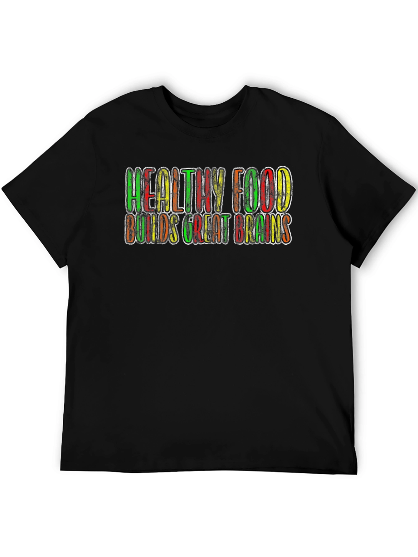 Healthy Food Builds Great Brains T-Shirt