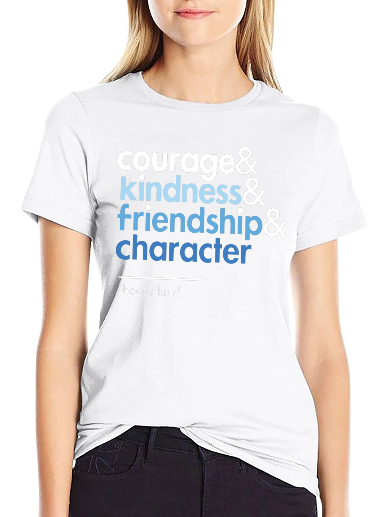 Courage Kindness Character T-Shirt
