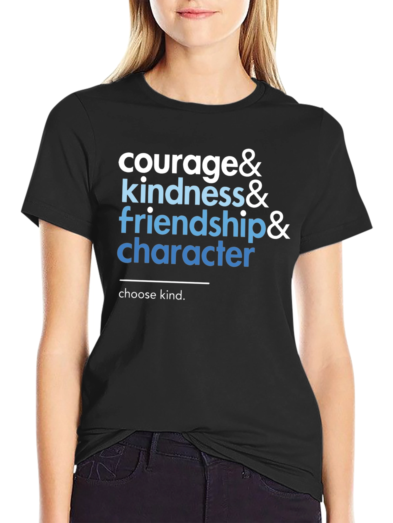 Courage Kindness Character T-Shirt