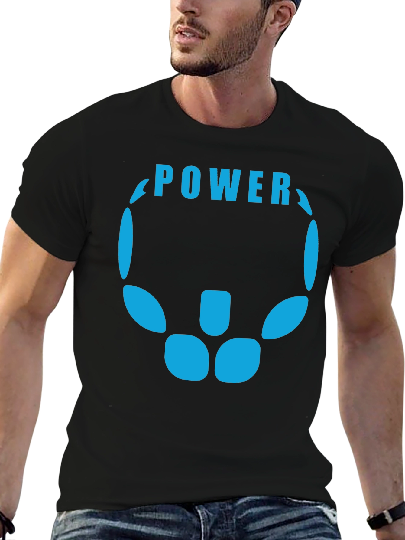 Power Symbol T-Shirt - Graphic Tee for Gamers