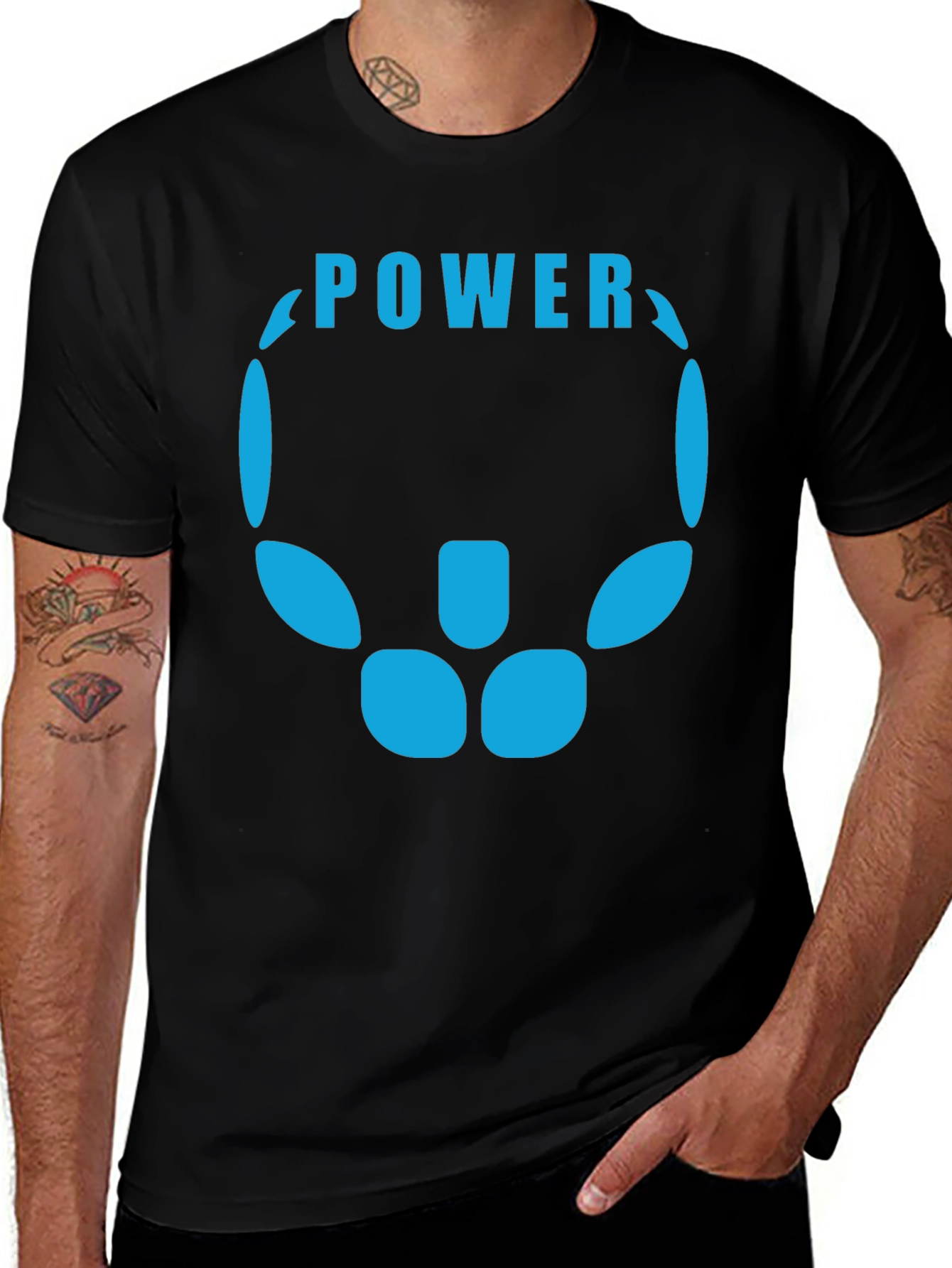 Power Symbol T-Shirt - Graphic Tee for Gamers