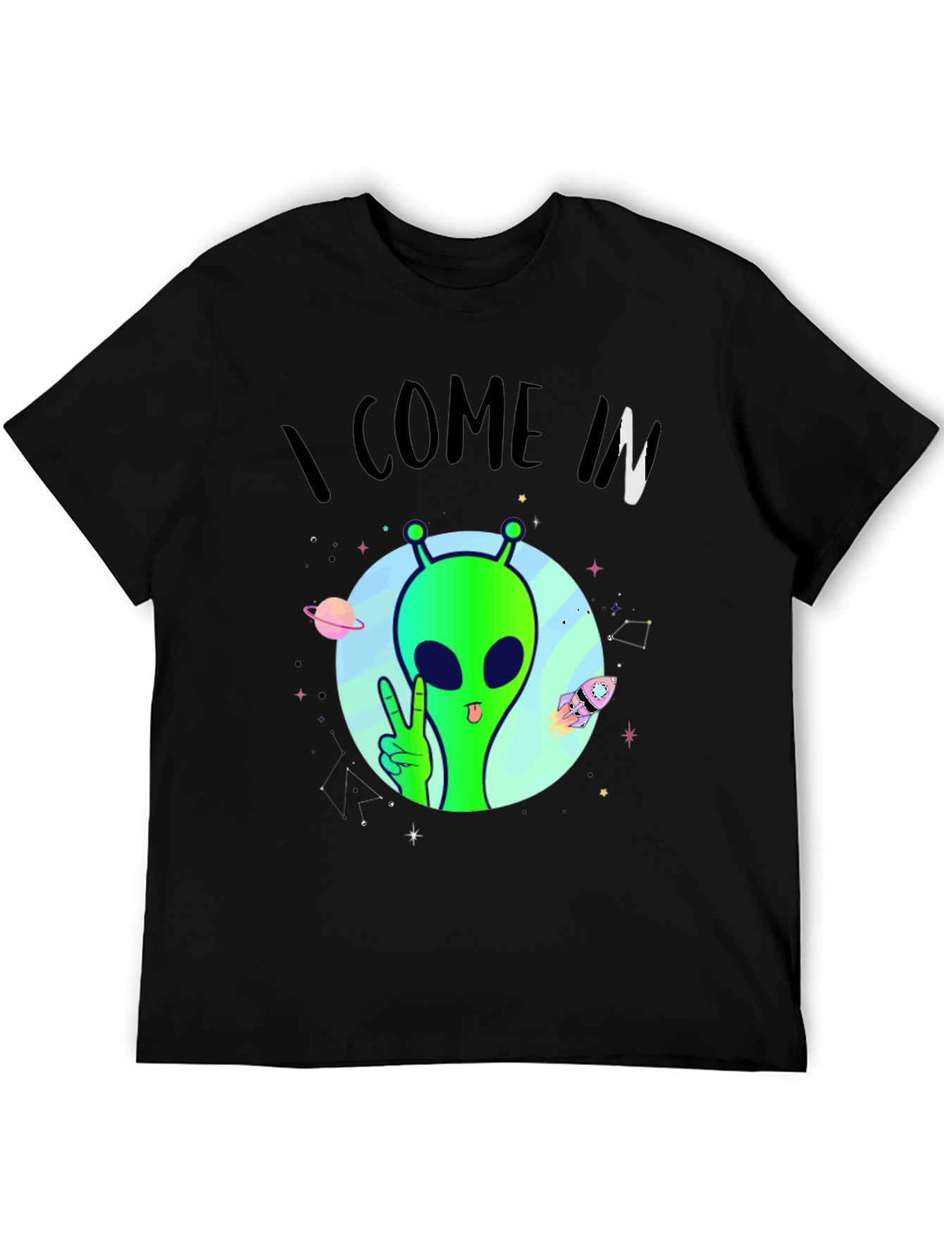 I Come In Peace Alien T-Shirt