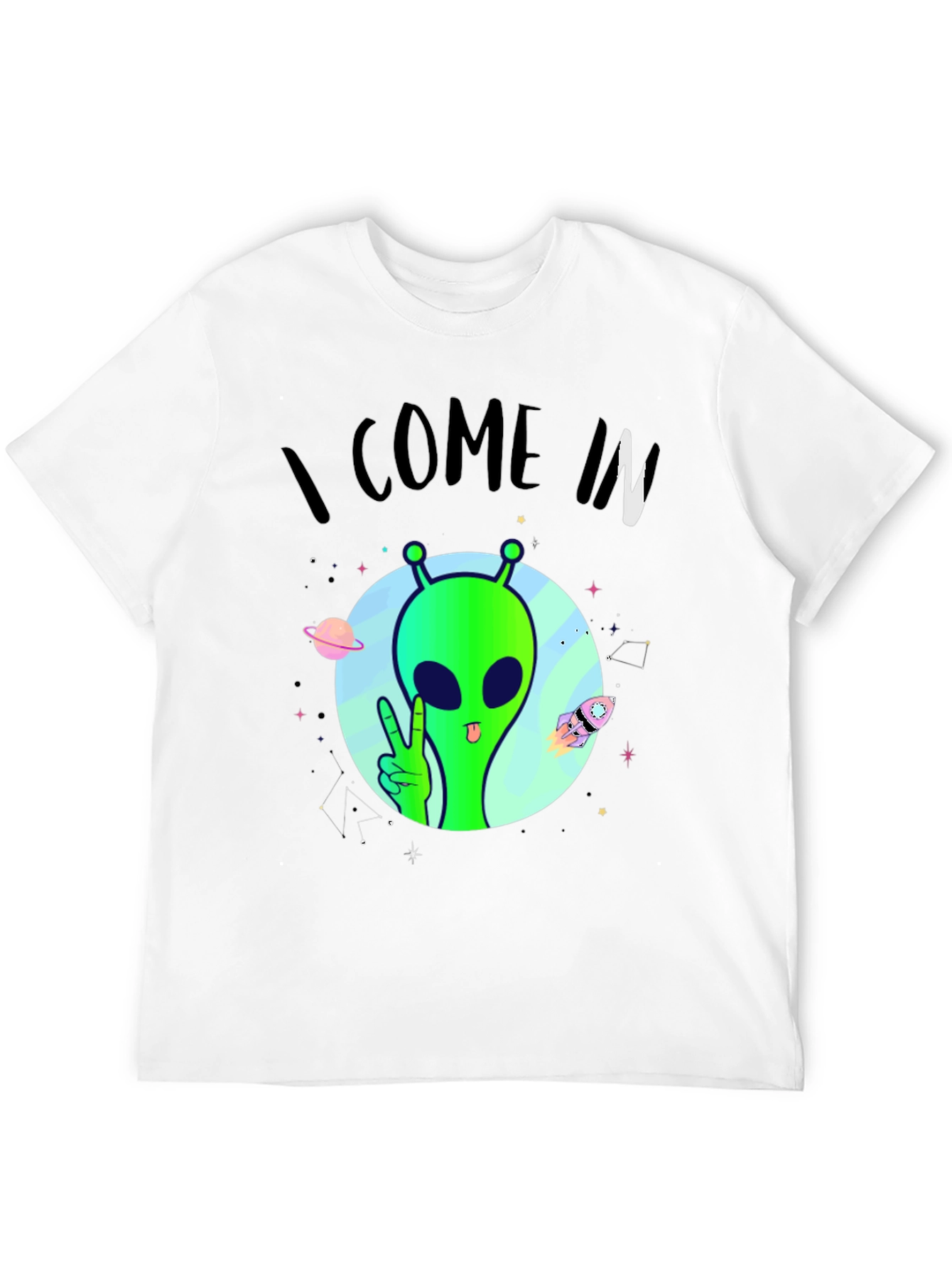 I Come In Peace Alien T-Shirt